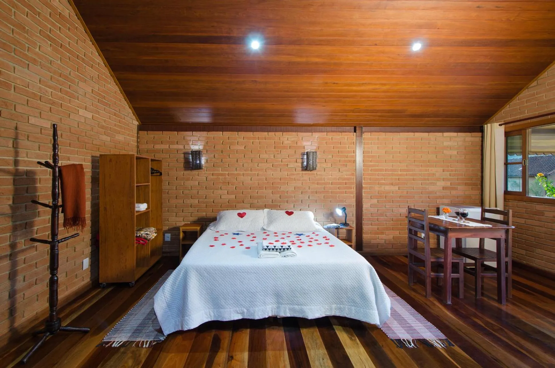 Bedroom, Bed in Pousada Vista Bonita