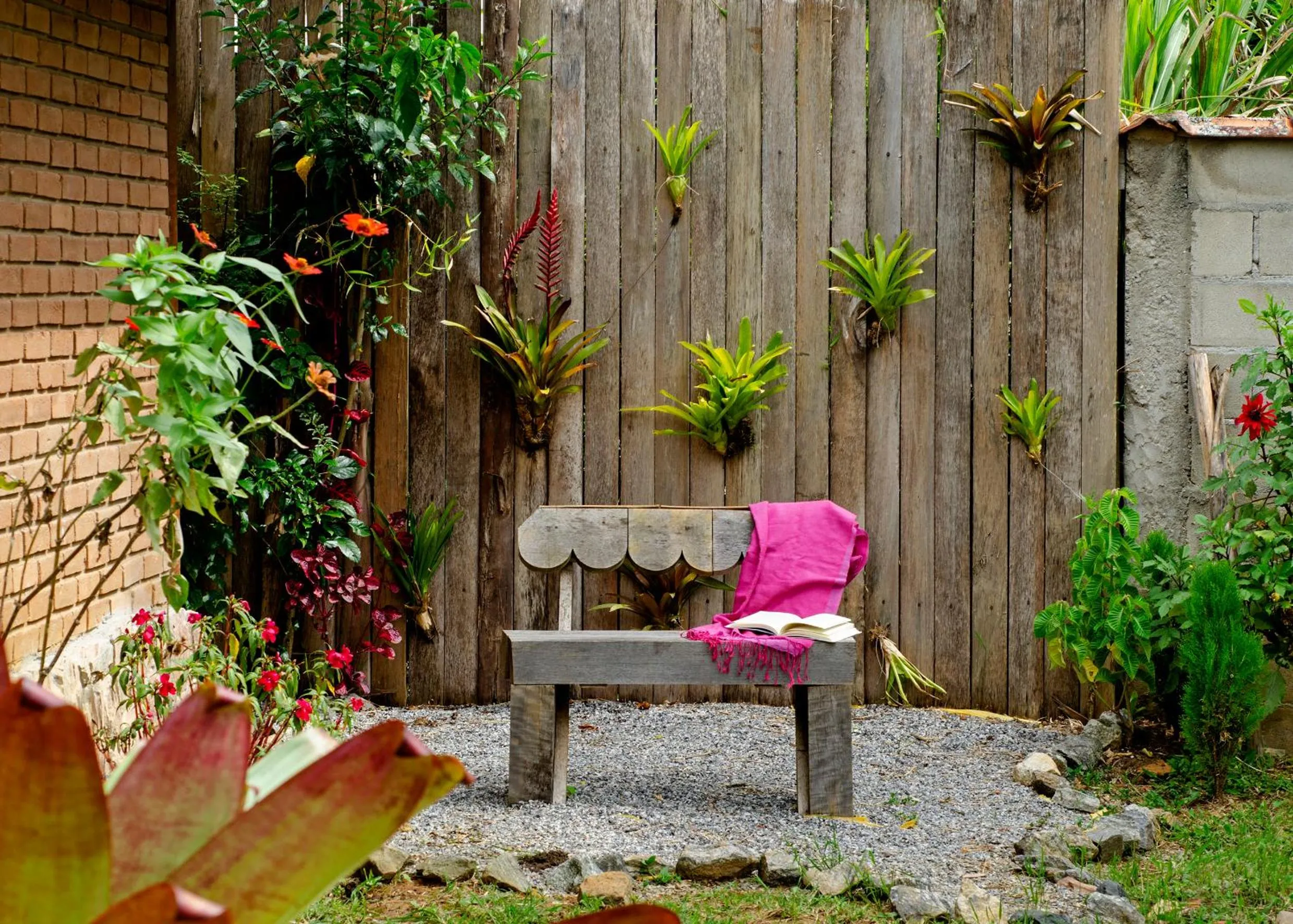 Garden in Pousada Vista Bonita