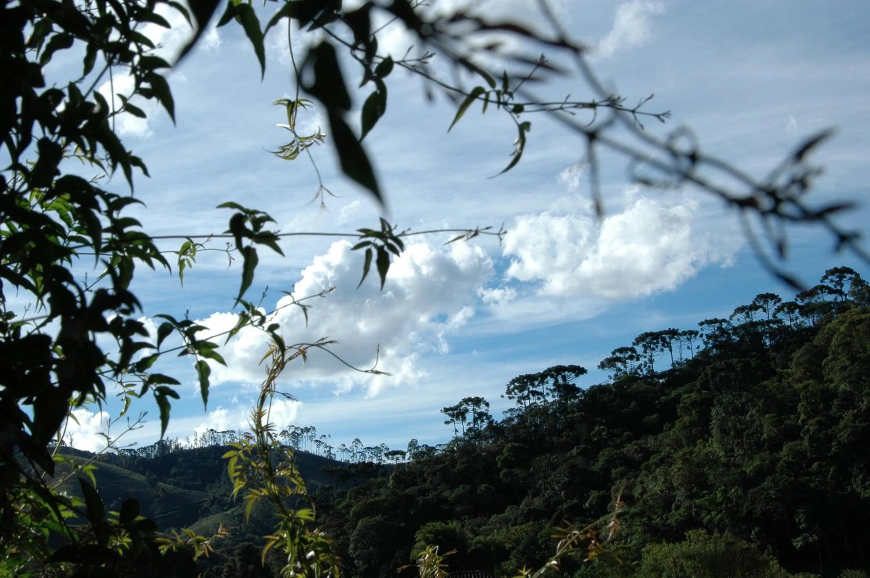 Mountain view in Pousada Vista Bonita
