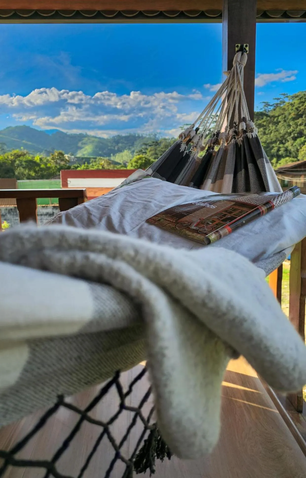 Balcony/Terrace in Pousada Vista Bonita