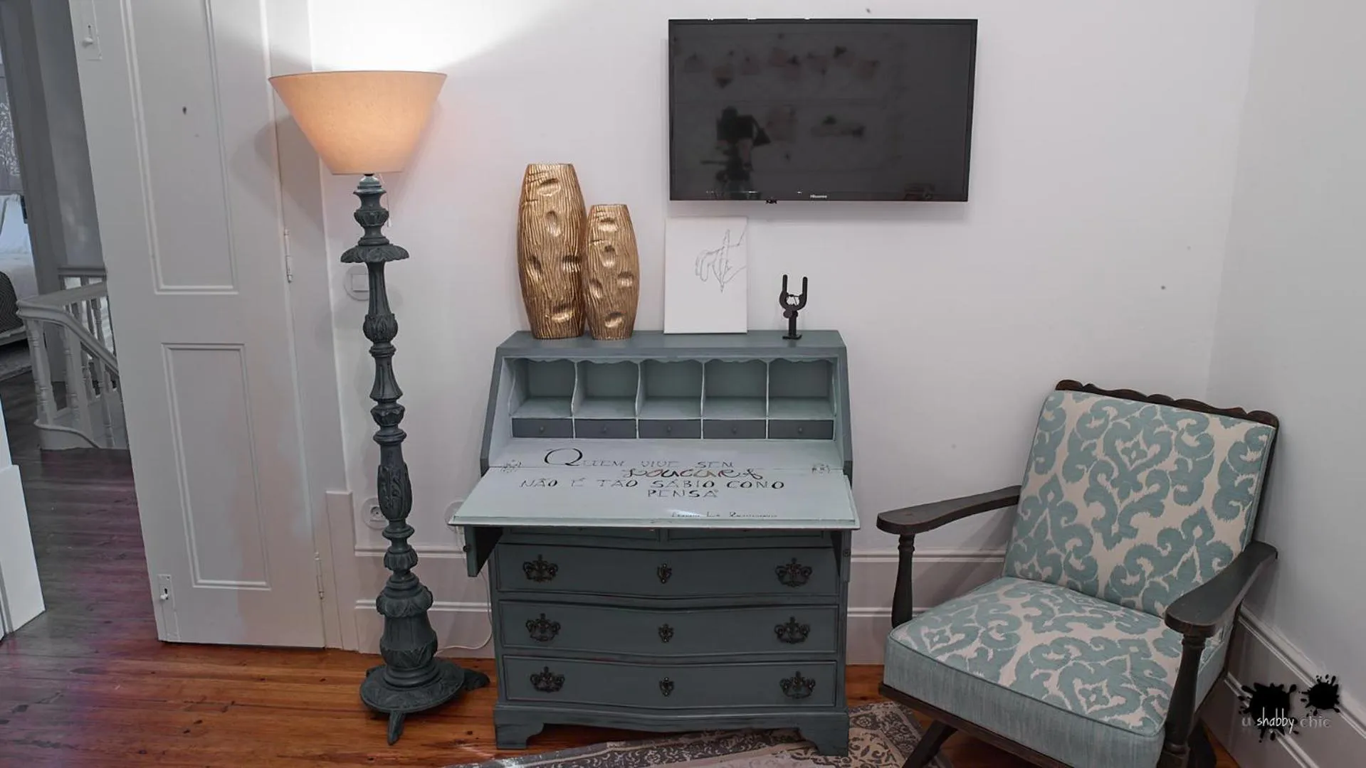 Decorative detail in República Guest House