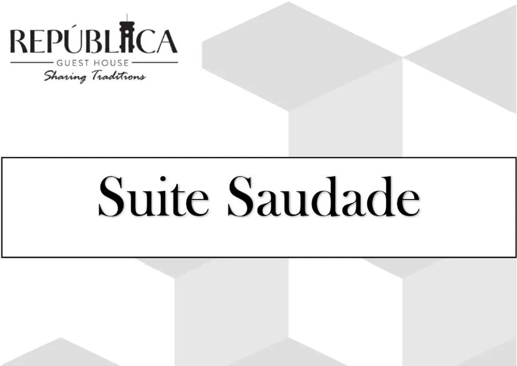 Text overlay in República Guest House