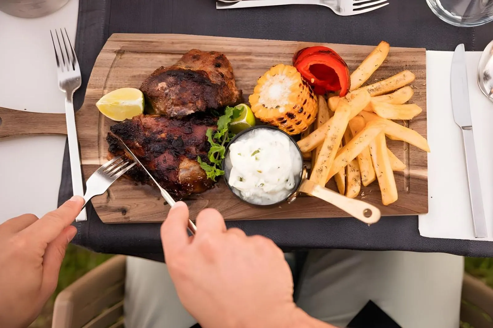 Food in Alianthos Estate Resort - ex Alianthos Garden