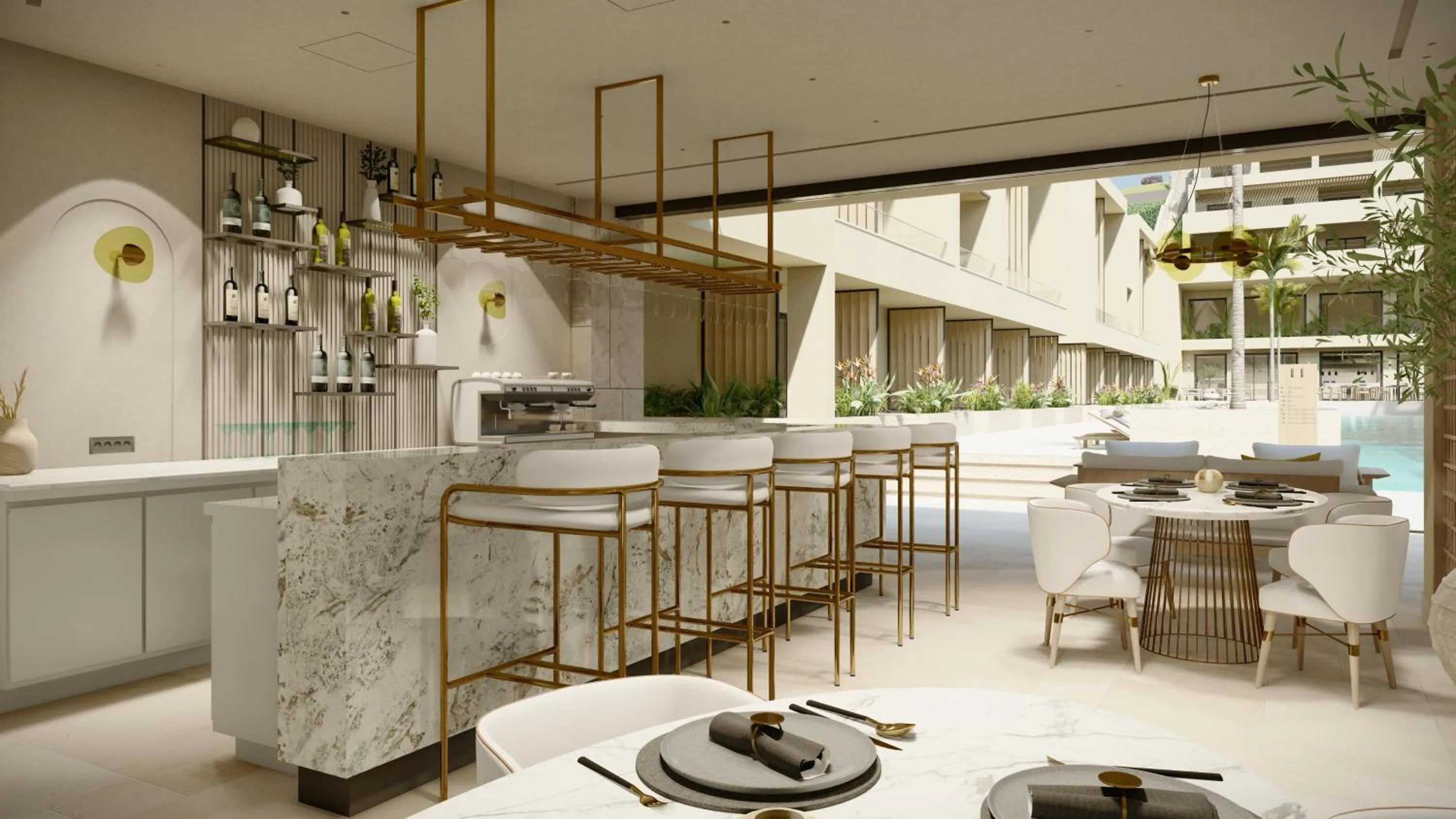 Restaurant/places to eat in Alianthos Estate Resort - ex Alianthos Garden