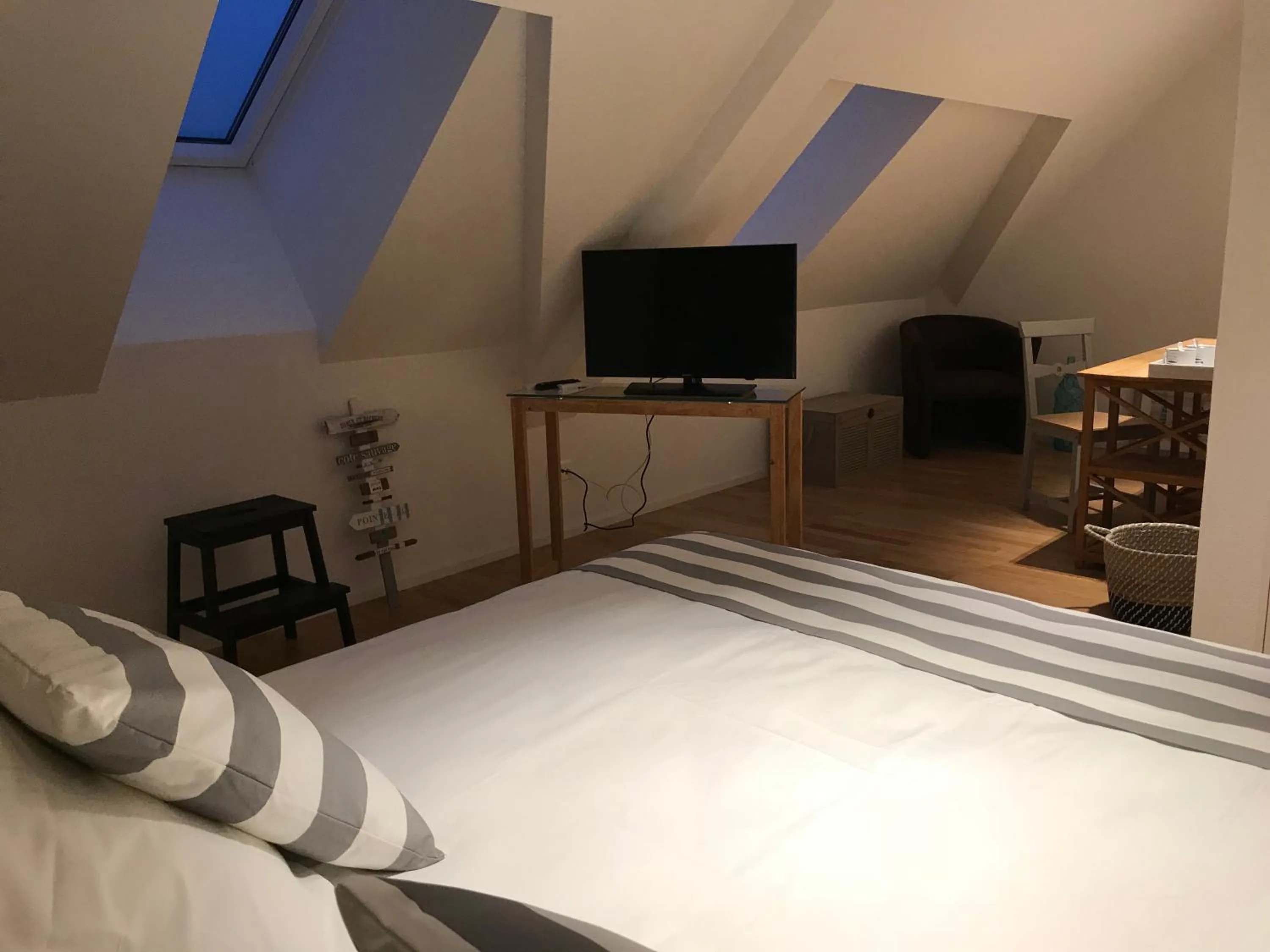 Bed in L’Auberge de Mézières