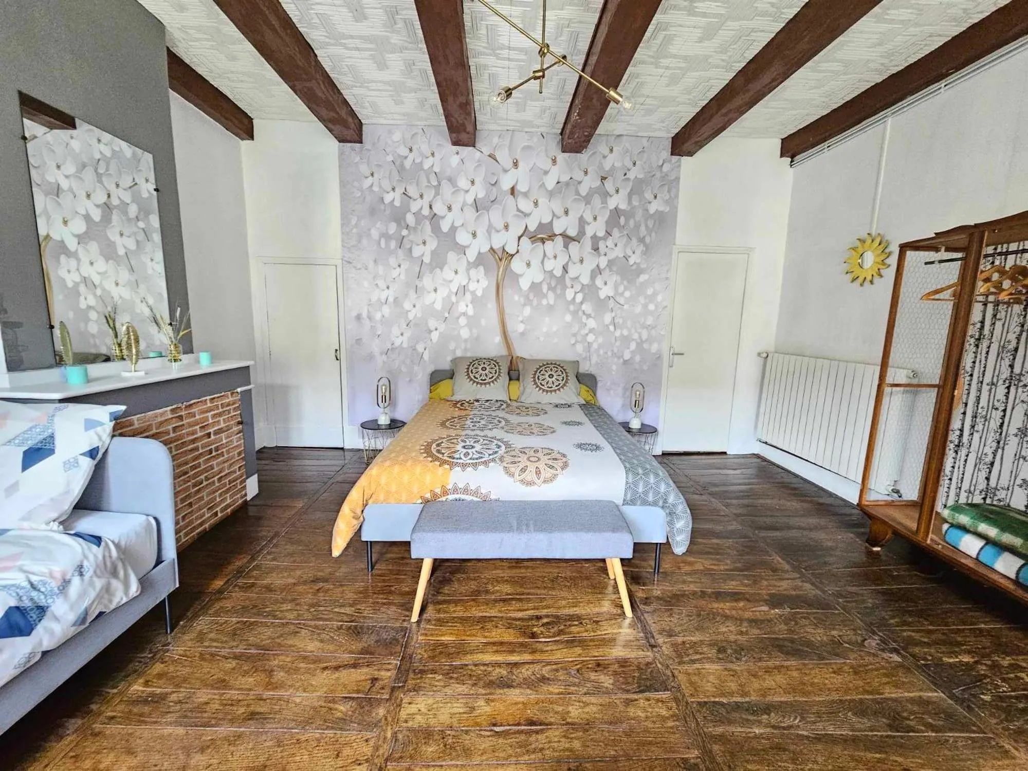 Bed in Bastide du Thoré