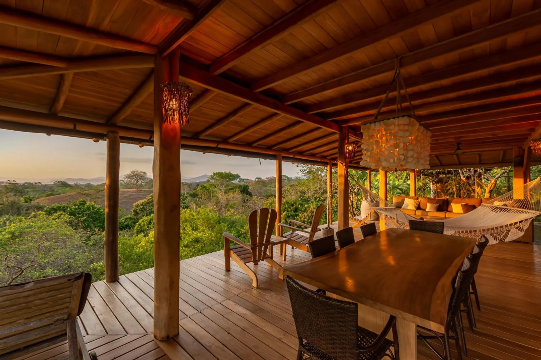 Living room in Calamocha Lodge