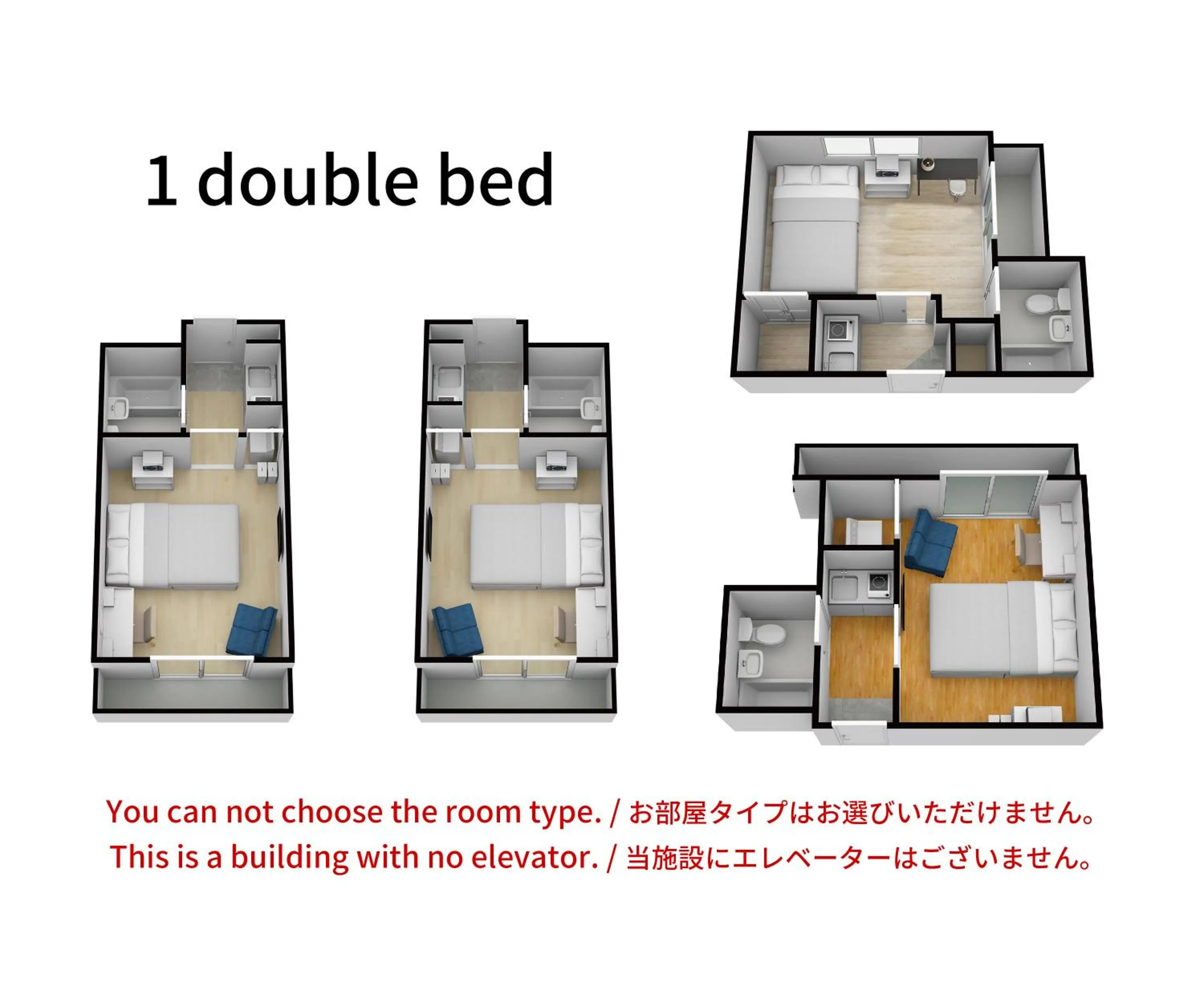 Floor plan, Bed in Tino Anastasia