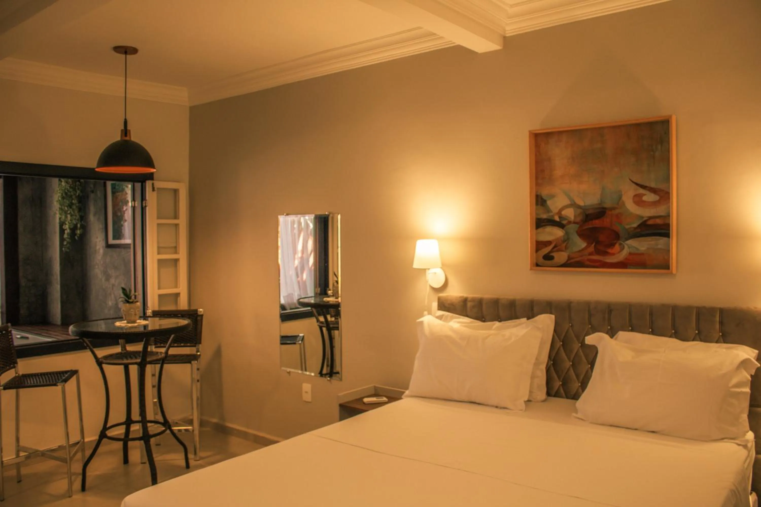 Bed in Chalés Terraviva