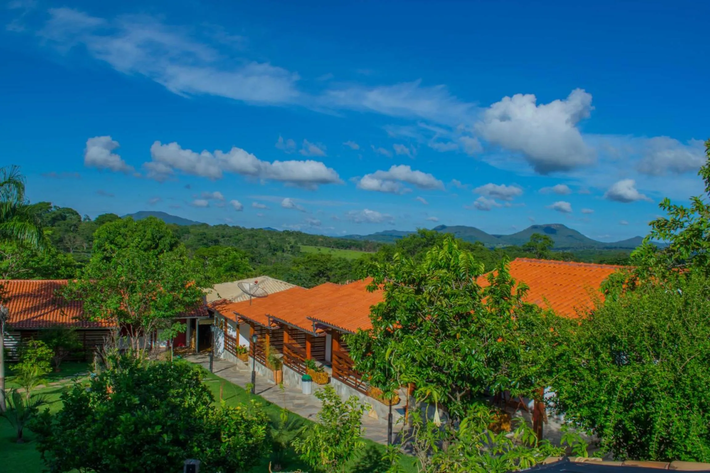 Natural landscape in Chalés Terraviva