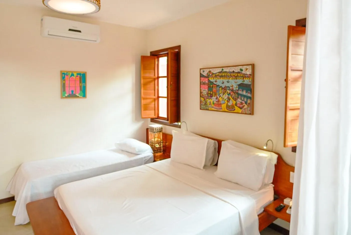 Bed in Chalés Terraviva