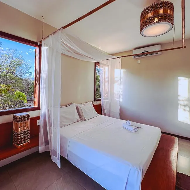 Bed in Chalés Terraviva