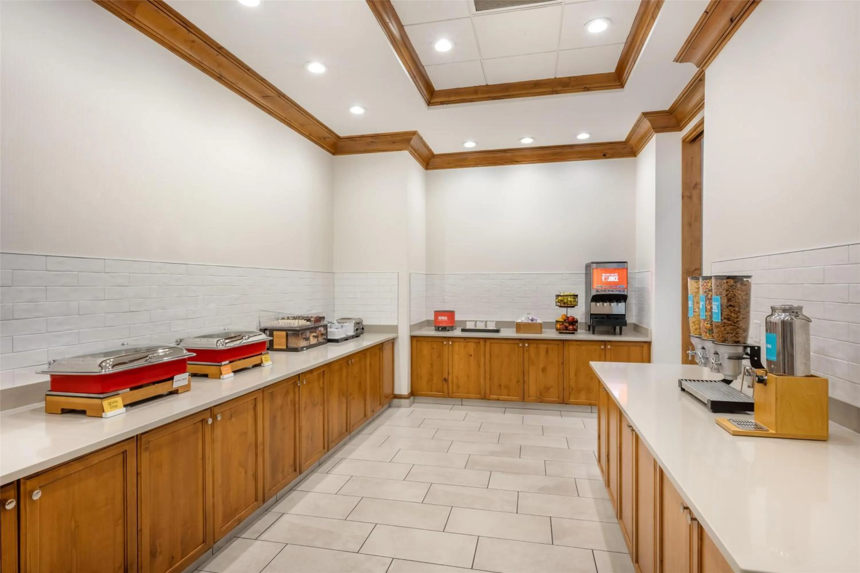 Breakfast in Hampton Inn and Suites Coeur d'Alene