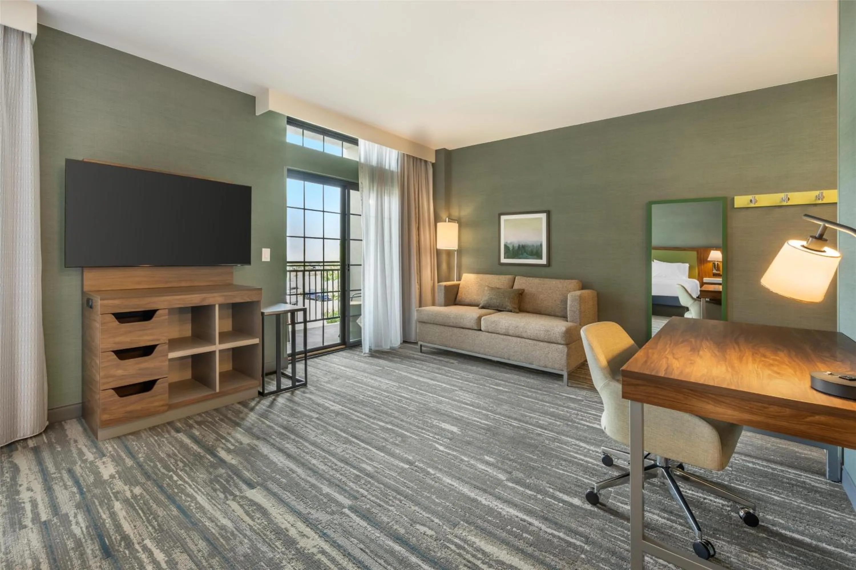 Bedroom in Hampton Inn and Suites Coeur d'Alene