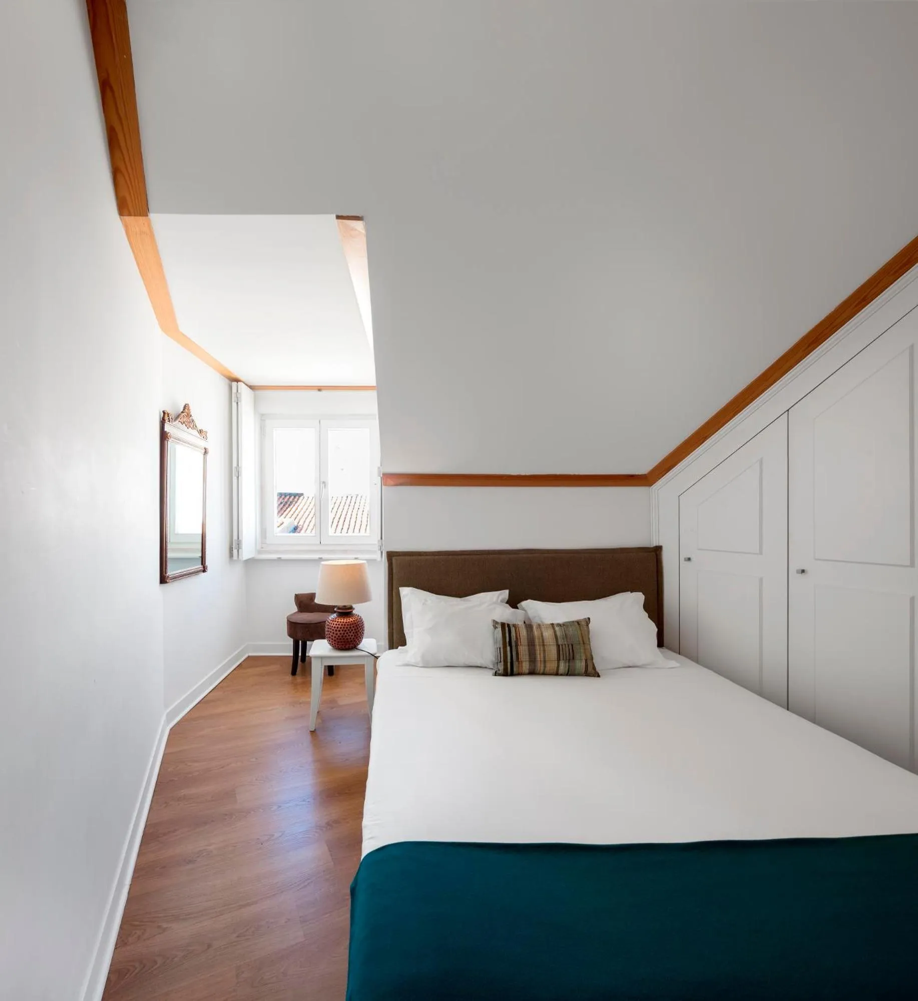 Bedroom, Bed in Palácio Camões - Lisbon Serviced Apartments