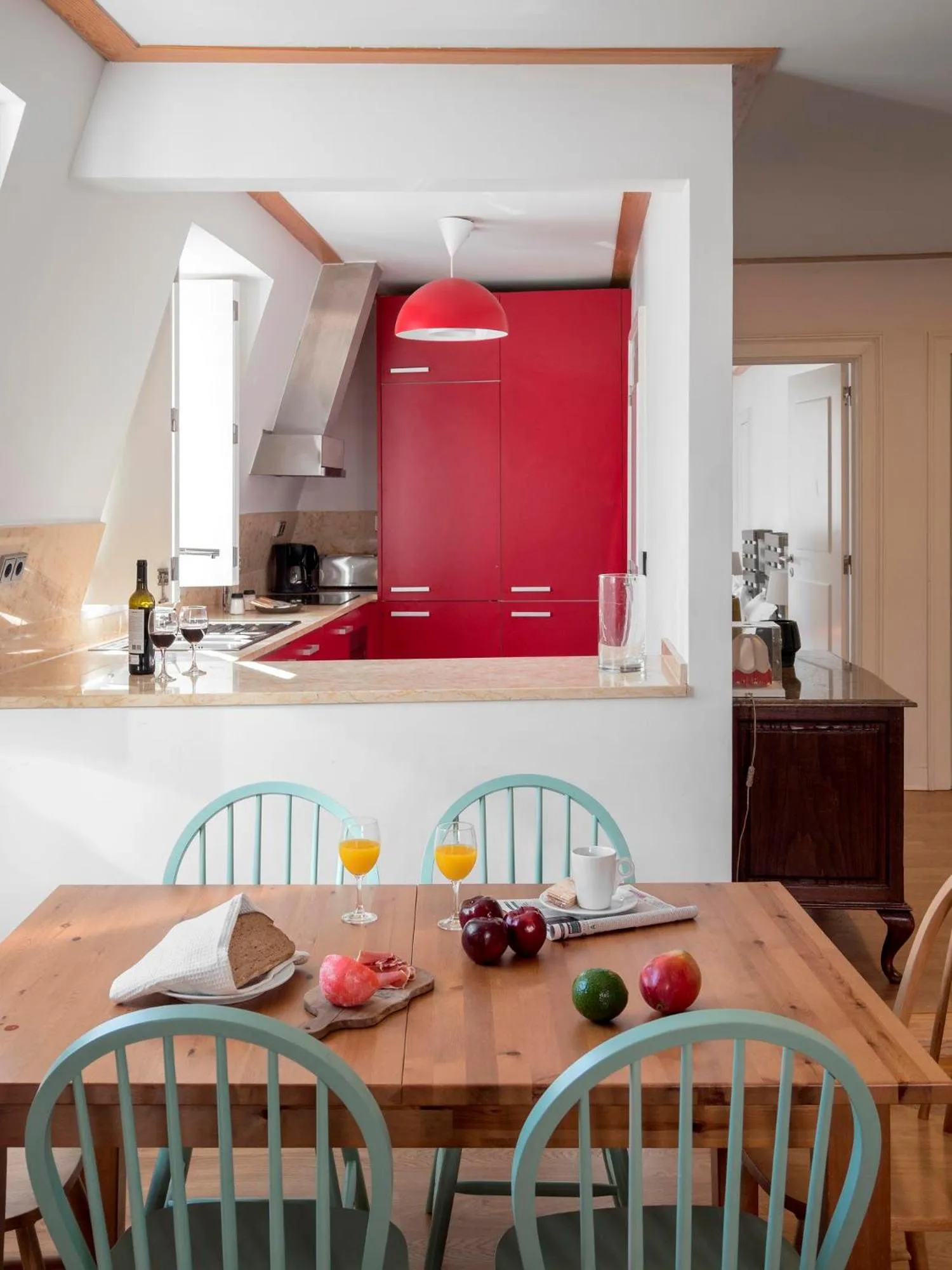 Kitchen or kitchenette in Palácio Camões - Lisbon Serviced Apartments