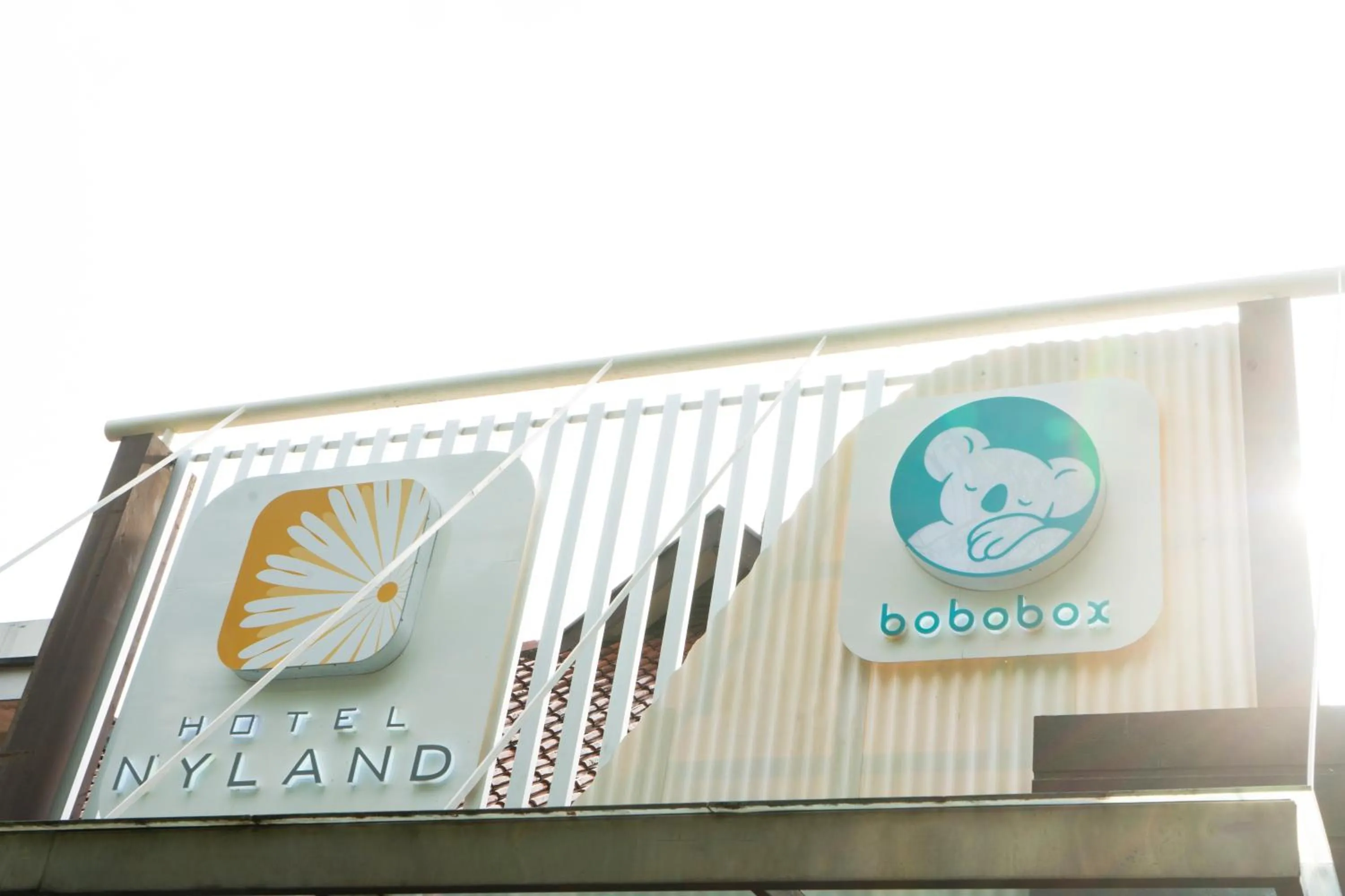 Facade/entrance in Bobopod Cipaganti, Bandung