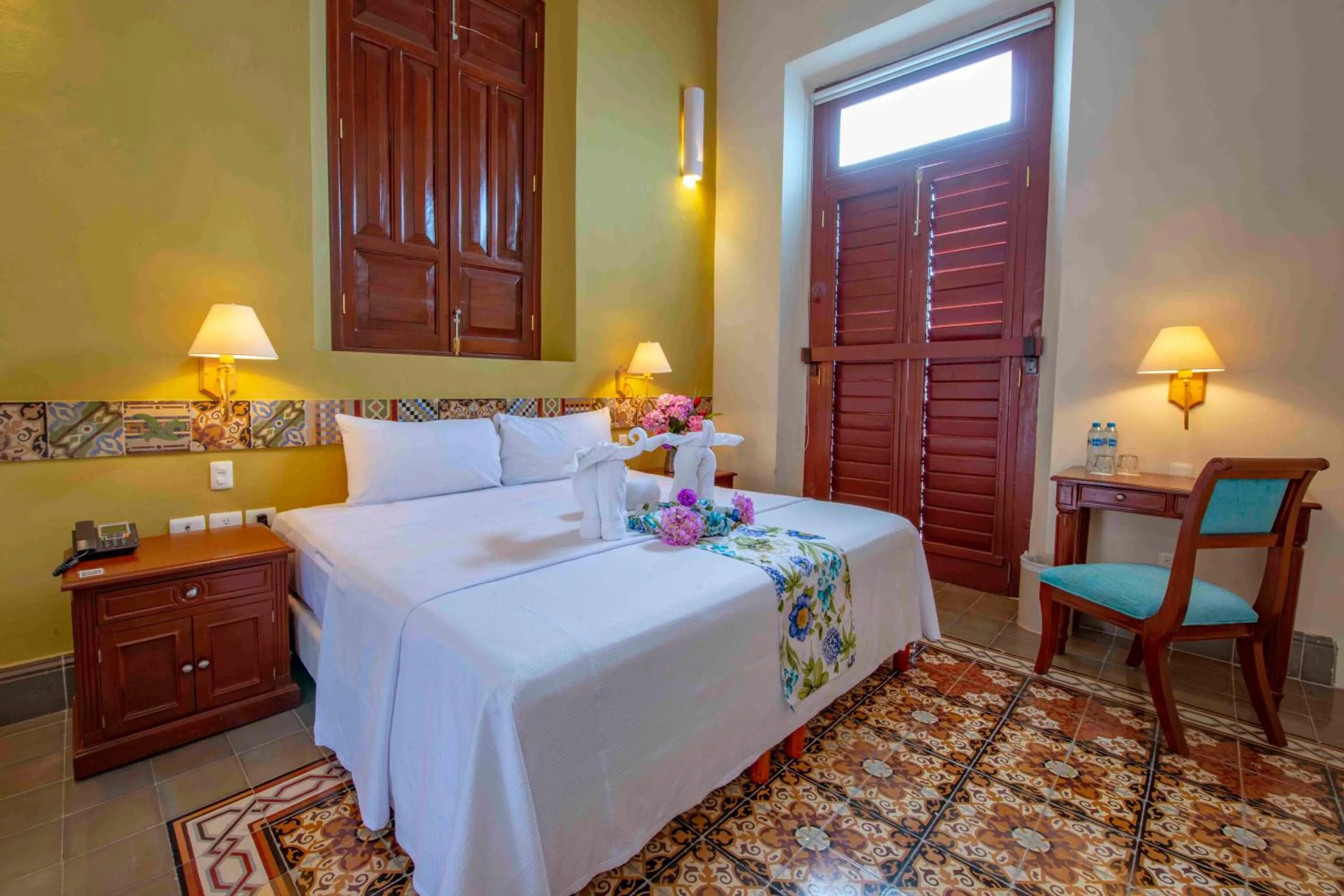 Bed in Hotel del Gobernador