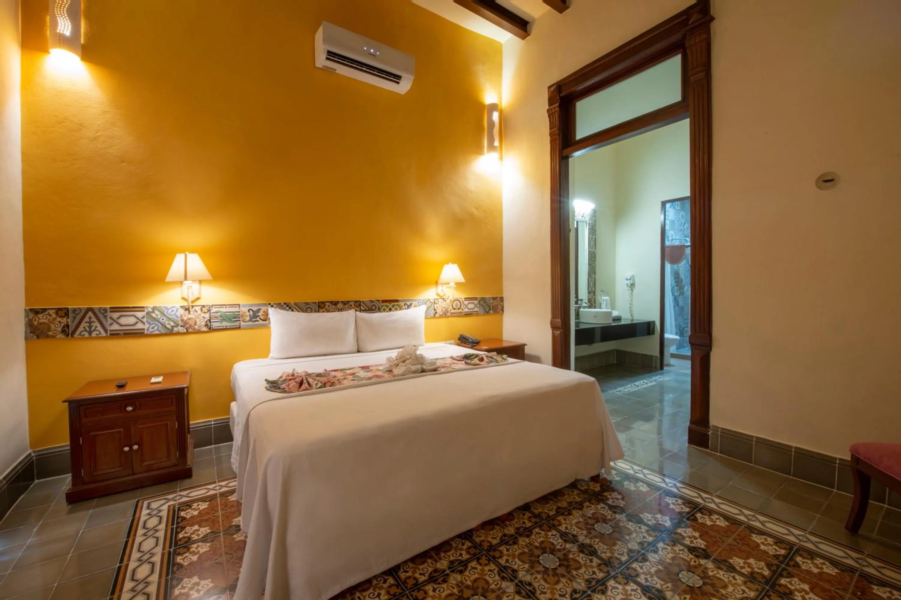 Bed in Hotel del Gobernador