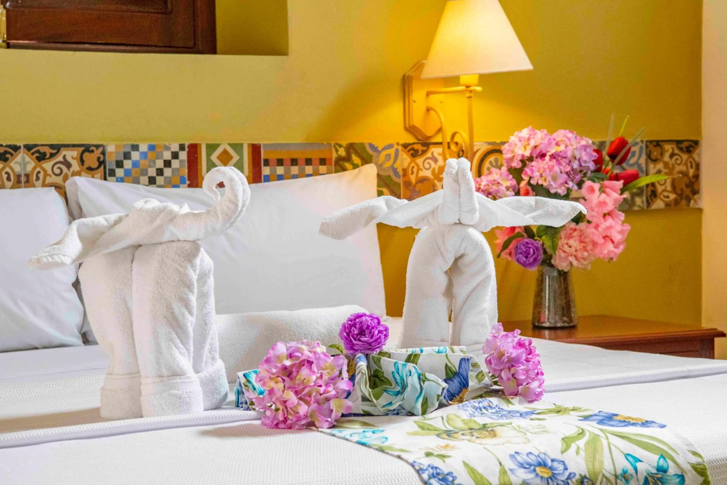 Bed in Hotel del Gobernador