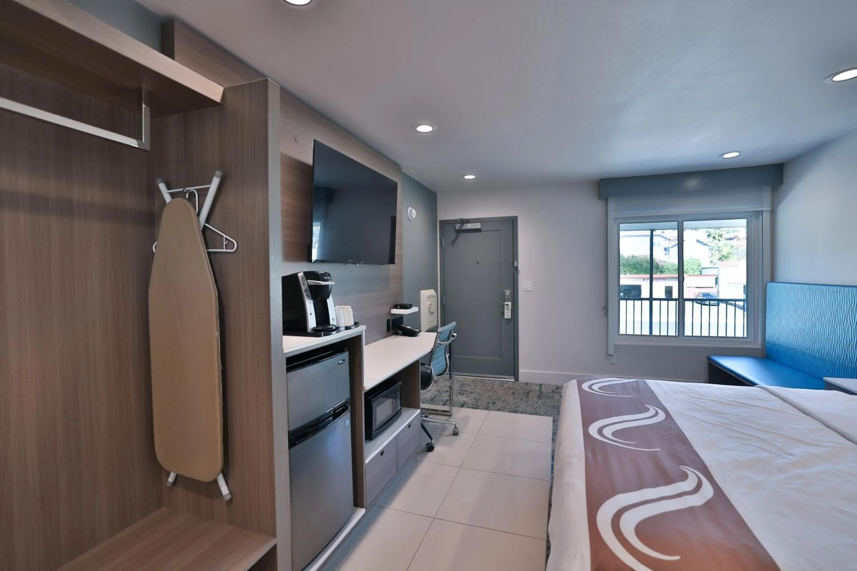 Bed in Rodeway Inn San Clemente