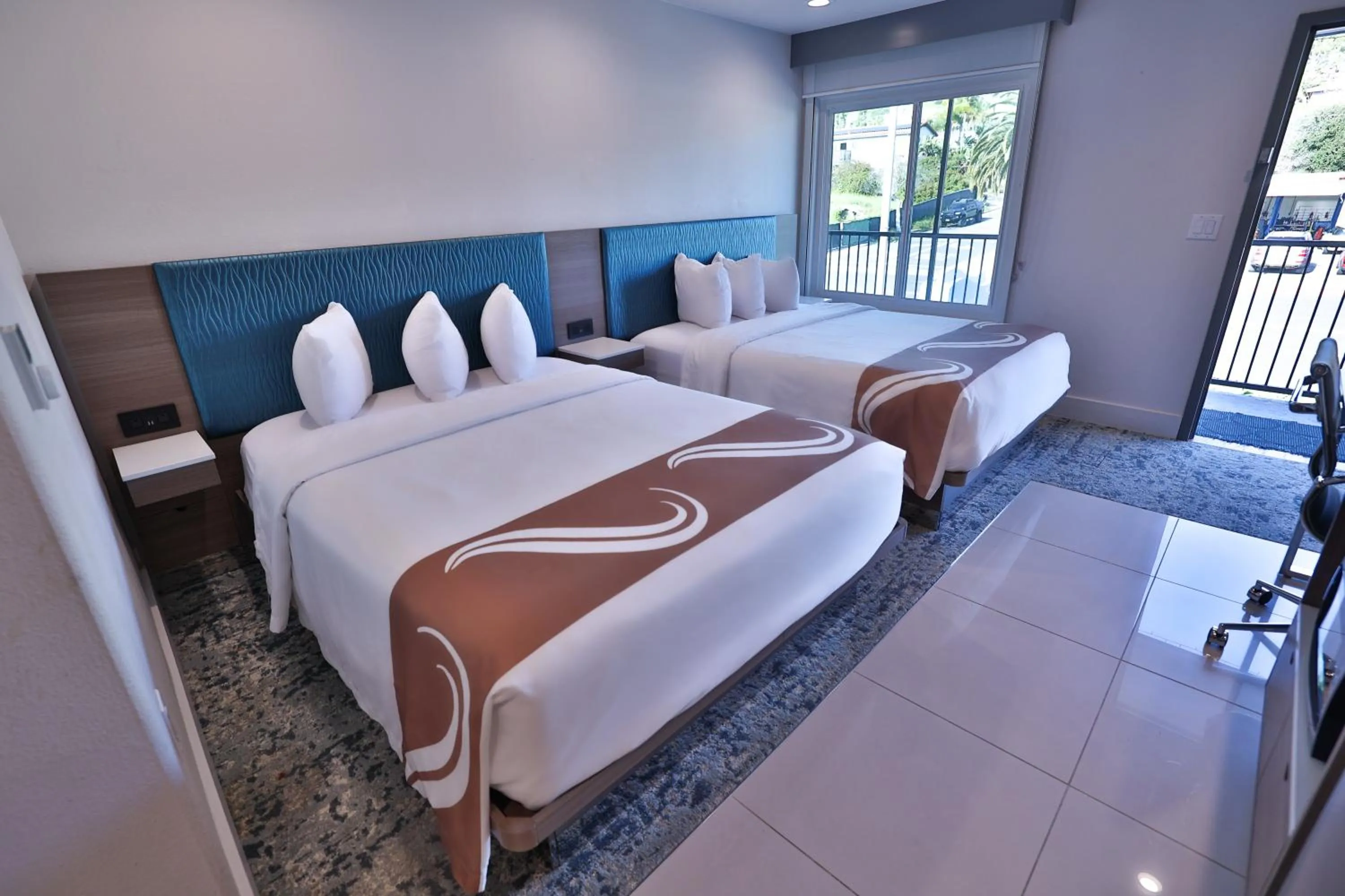 Bed in Rodeway Inn San Clemente