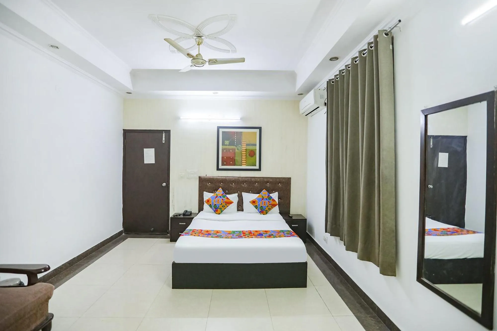 Bed in FabHotel F9 H Block Sector 51