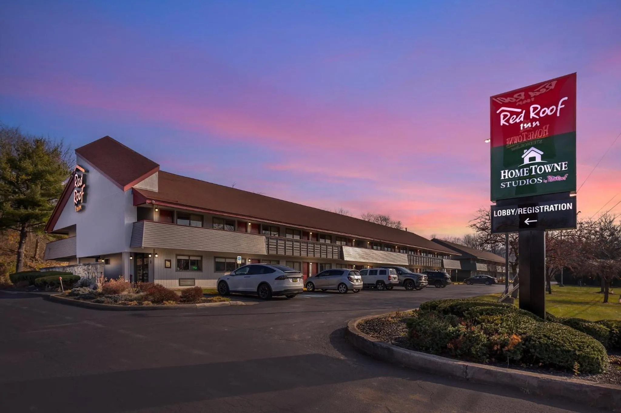 Facade/entrance in Red Roof Inn Danville, PA