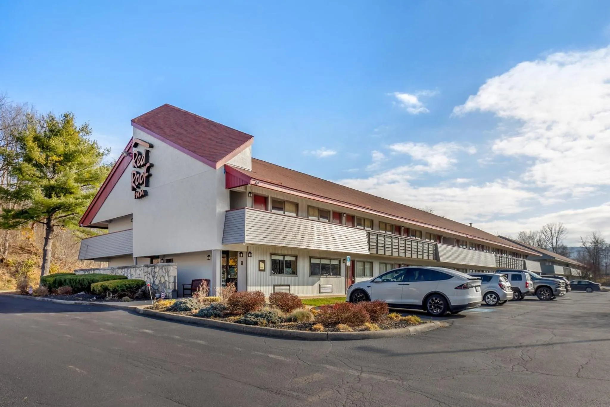 Property building in Red Roof Inn Danville, PA