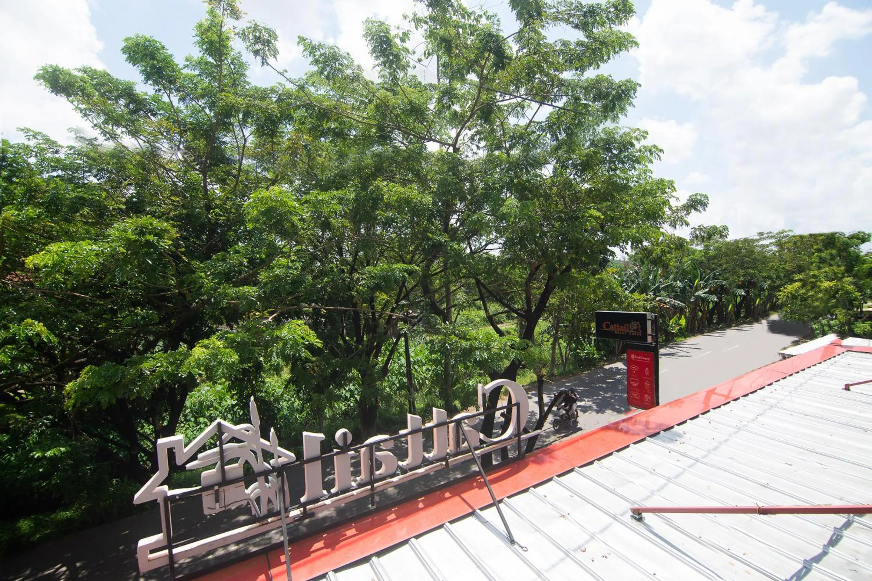 Area and facilities in Cattail Guest House Pontianak