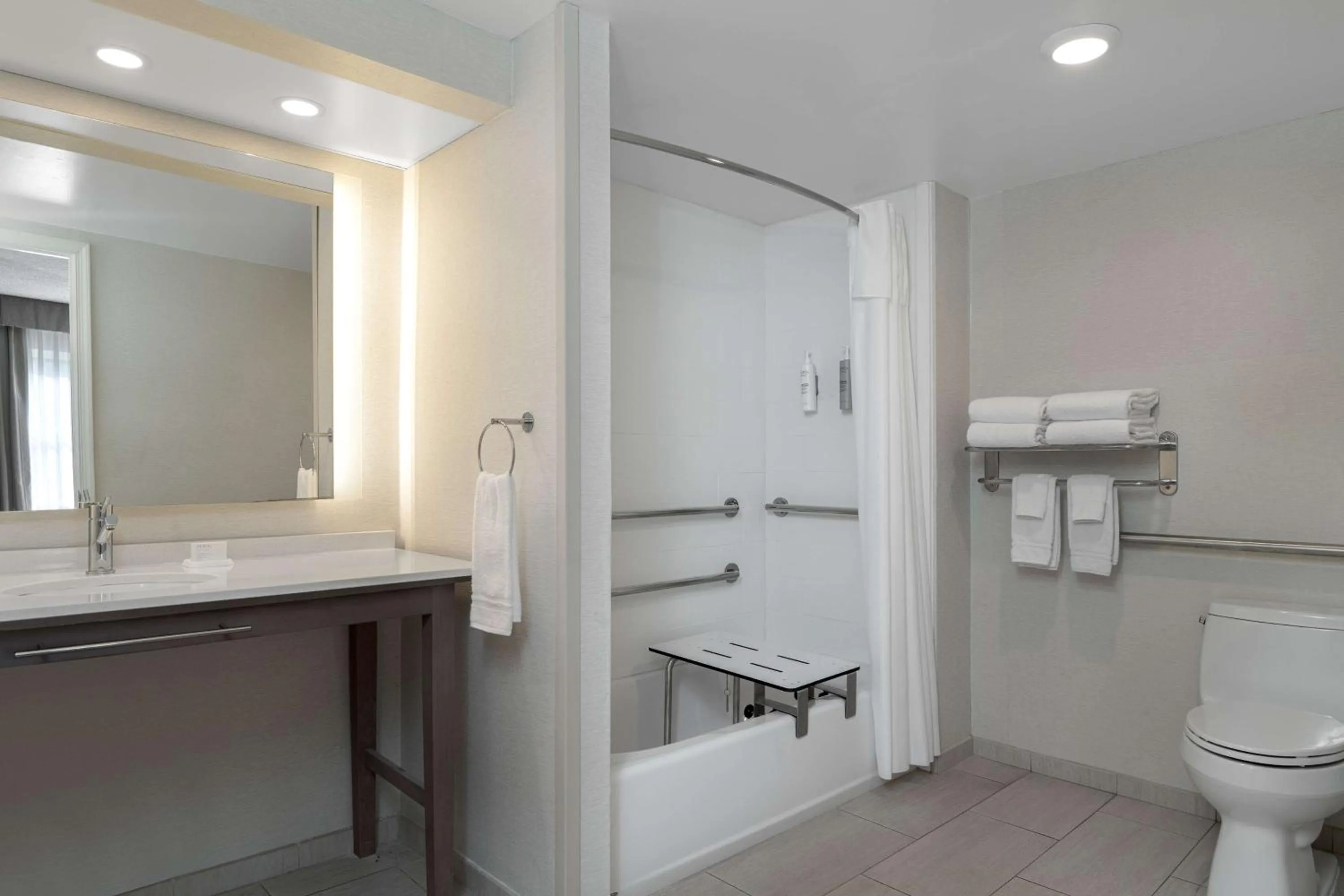 Bathroom in Homewood Suites by Hilton Tallahassee