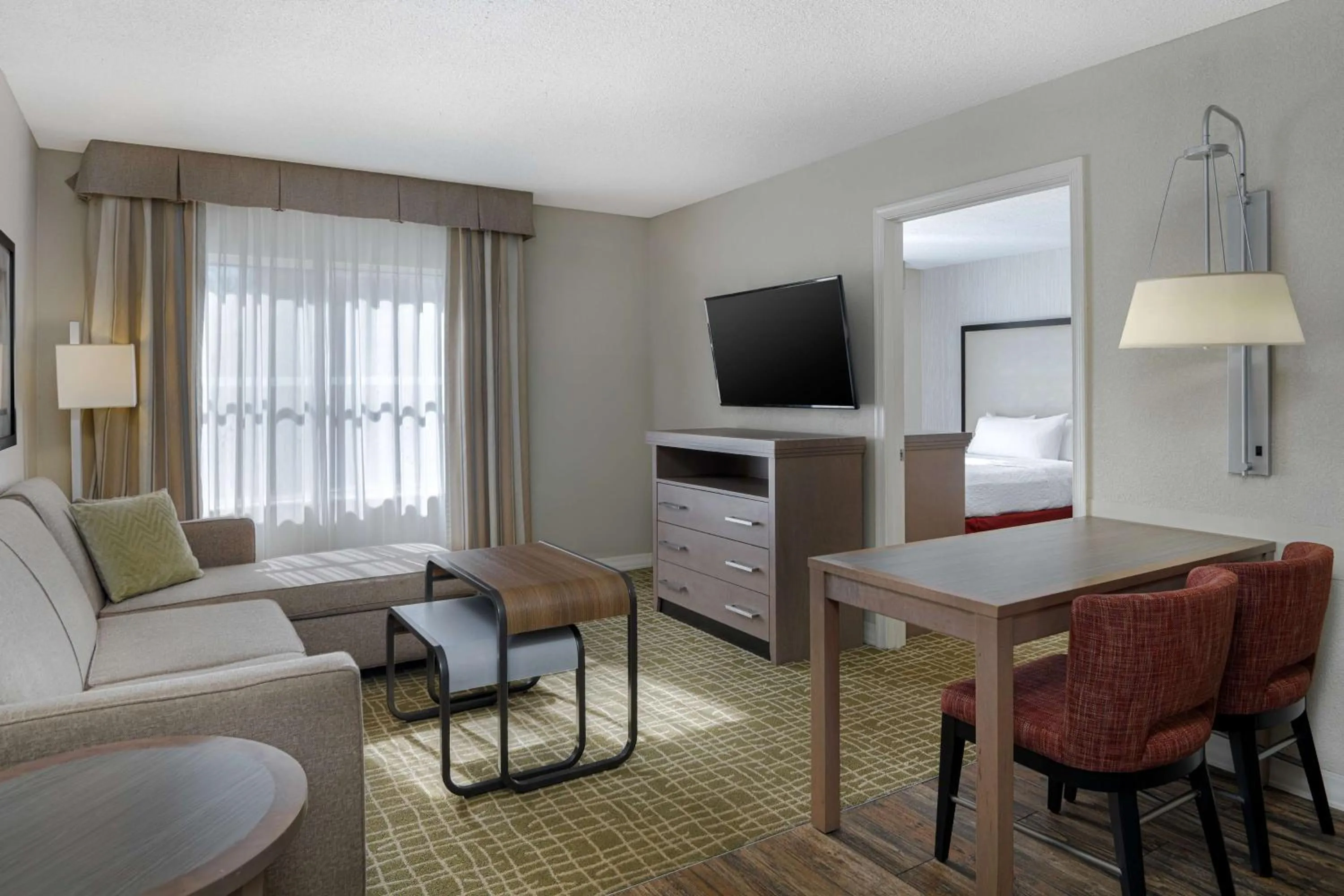 Living room in Homewood Suites by Hilton Tallahassee