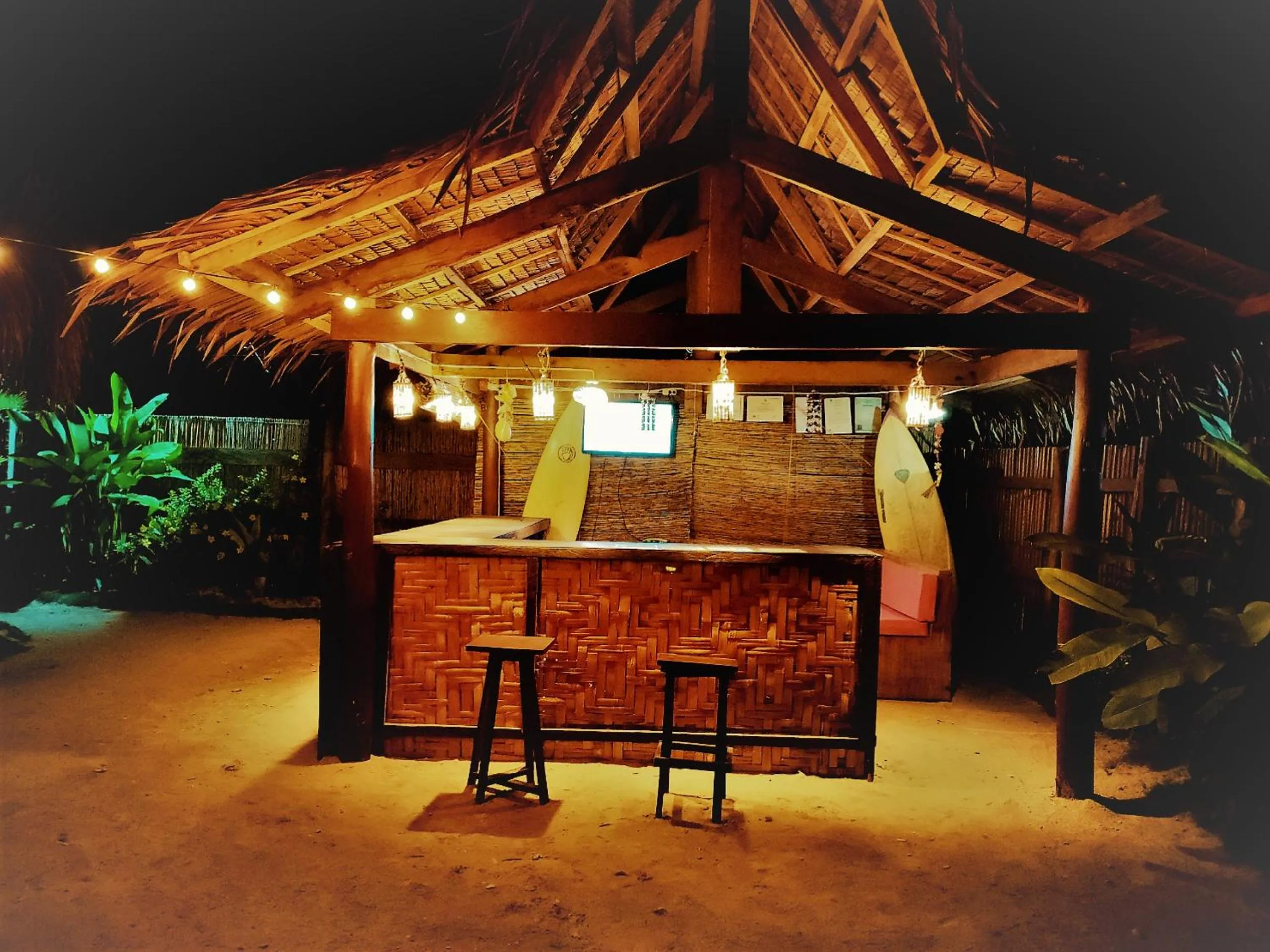 Property building in Siargao Tropic Hostel