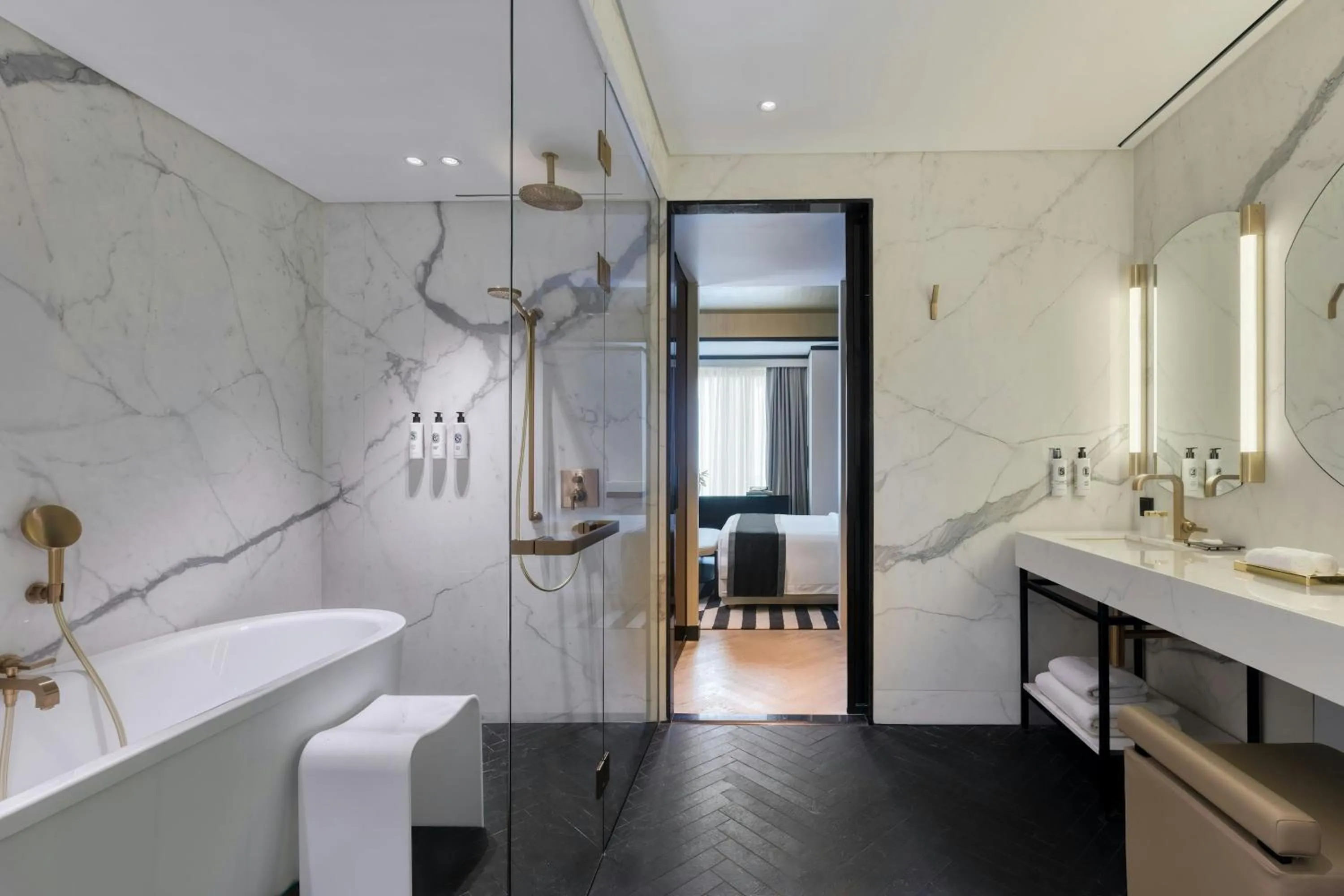 Bathroom in Academias Hotel, Autograph Collection