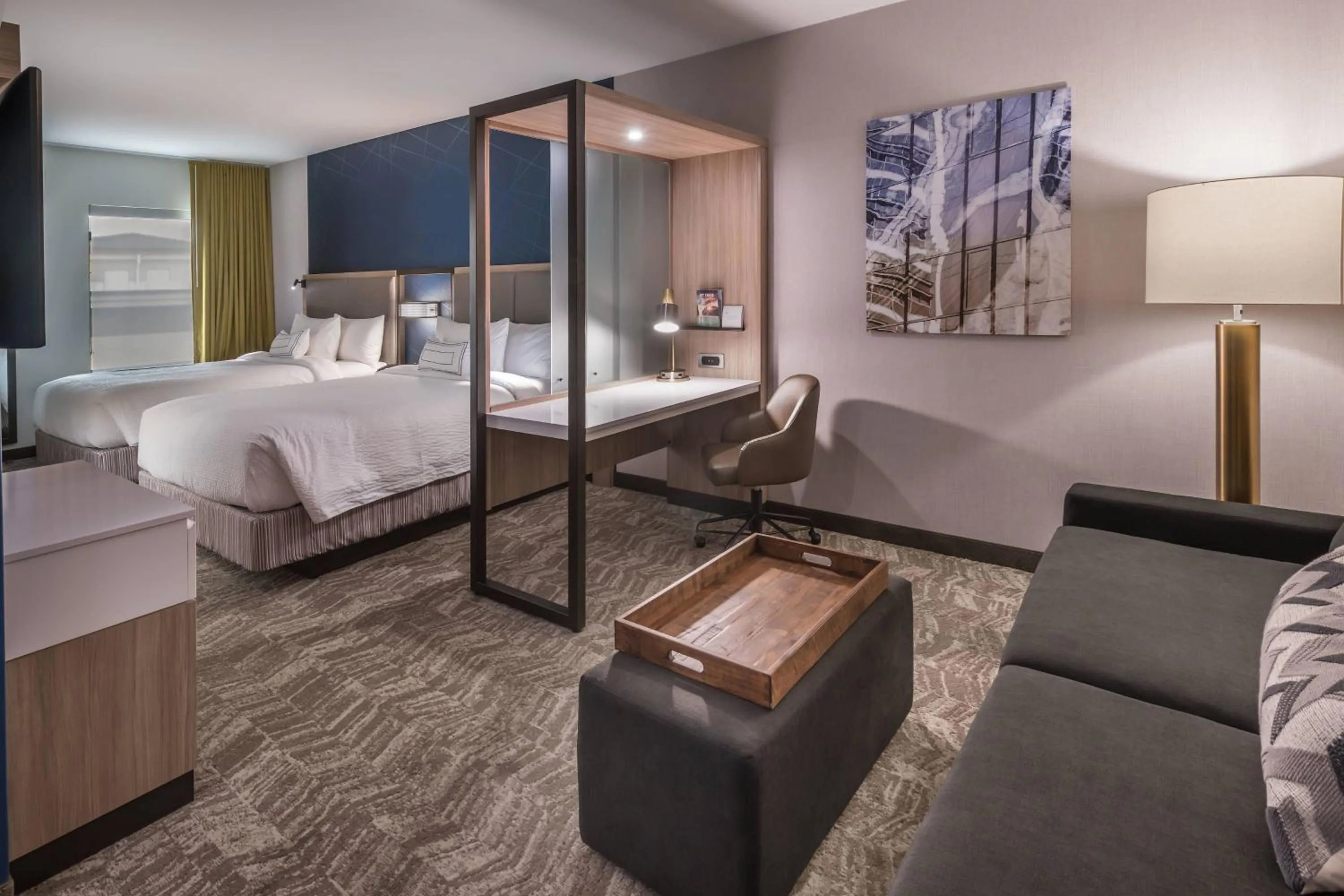 Bedroom, Bed in SpringHill Suites by Marriott Reno