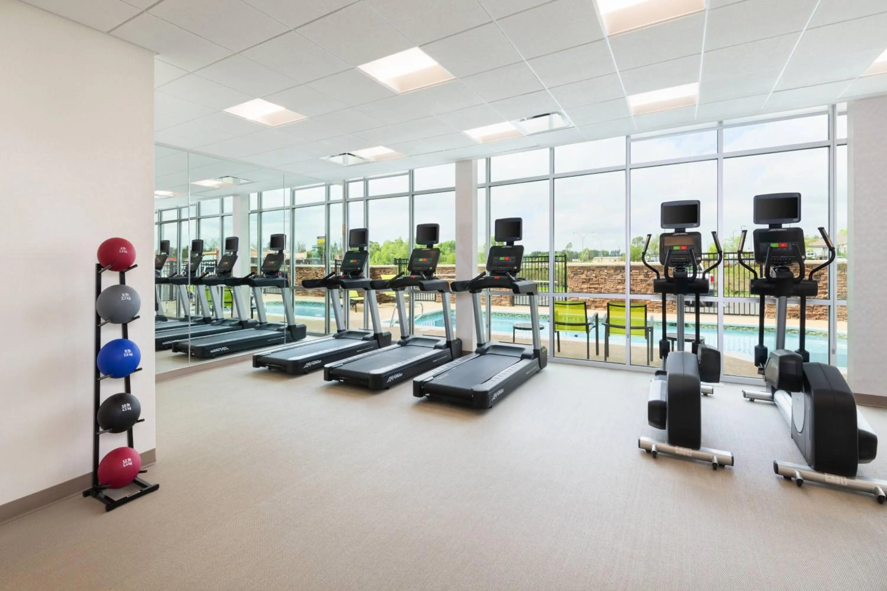 Fitness centre/facilities in SpringHill Suites by Marriott Tifton
