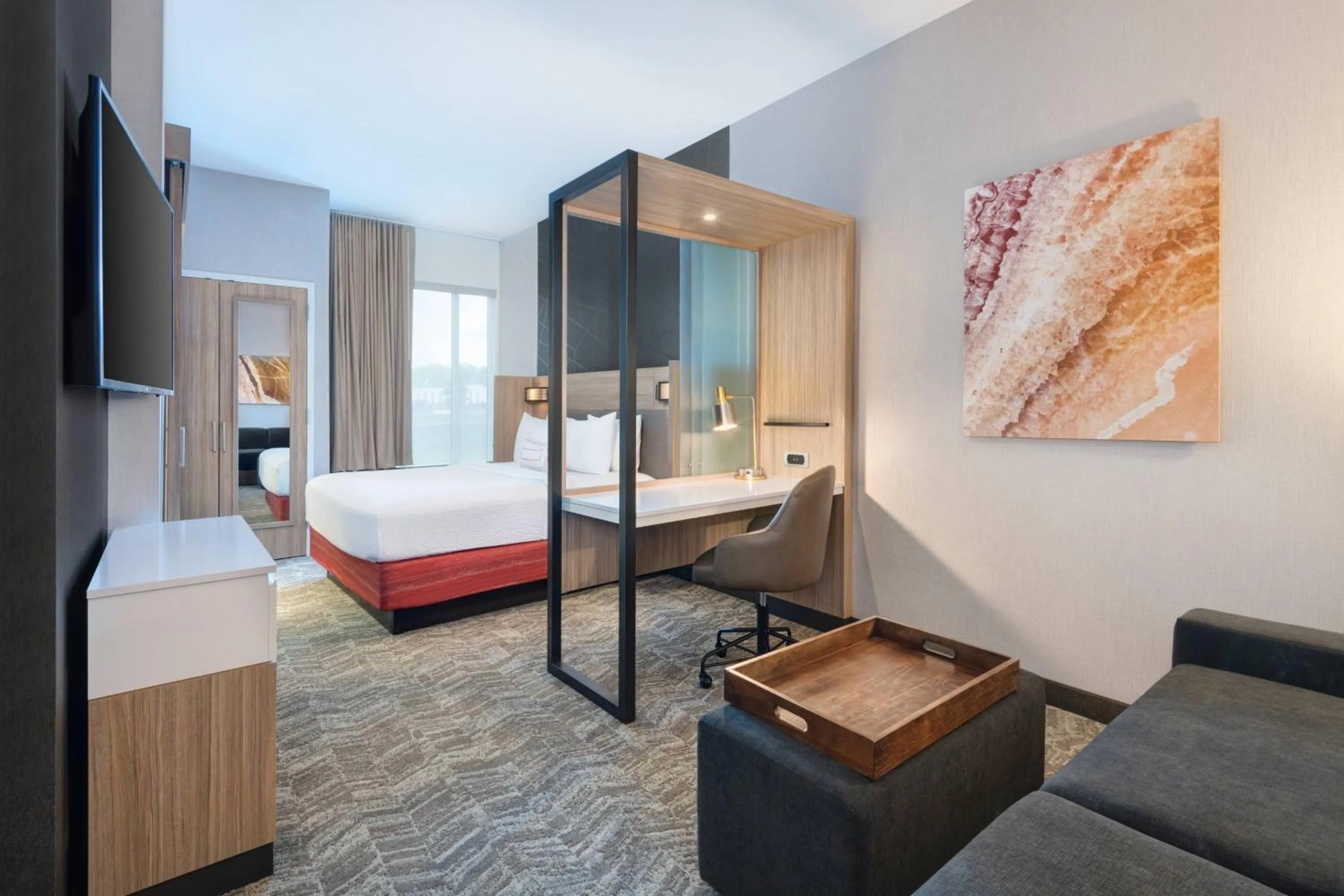 Bedroom, Bed in SpringHill Suites by Marriott Tifton