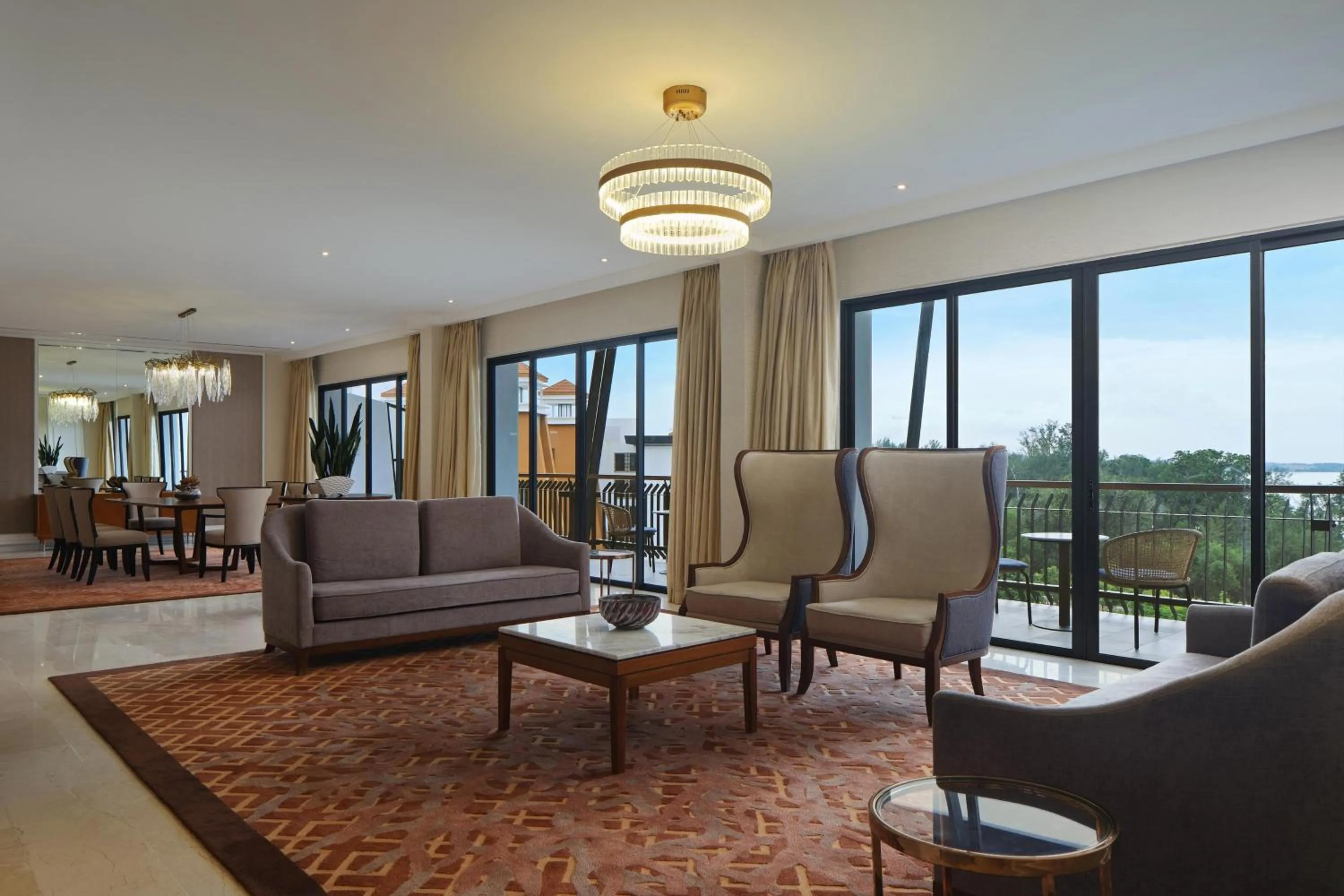 Living room in The Westin Desaru Coast Resort