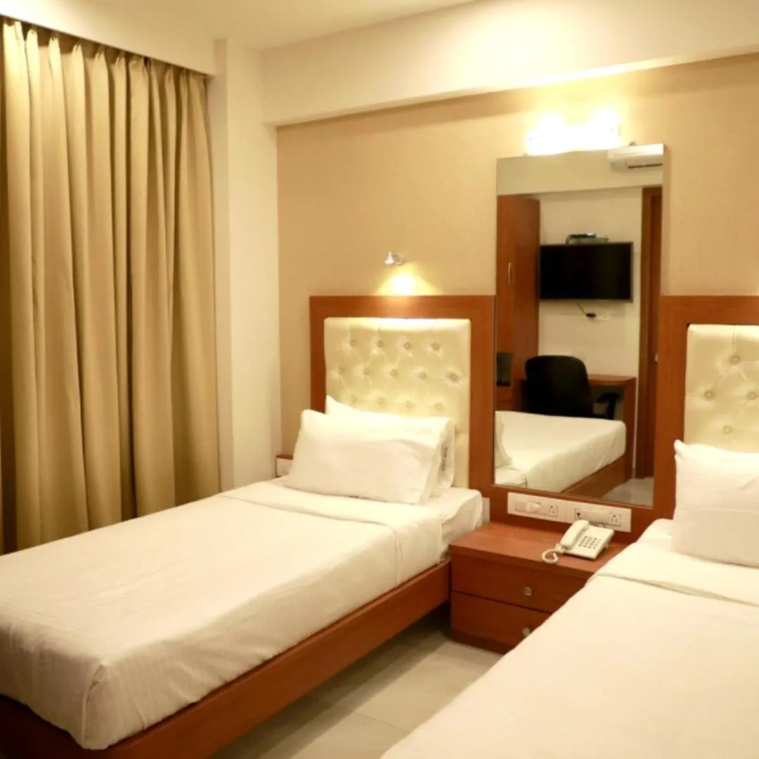 Bed in Hotel Lords, Fort