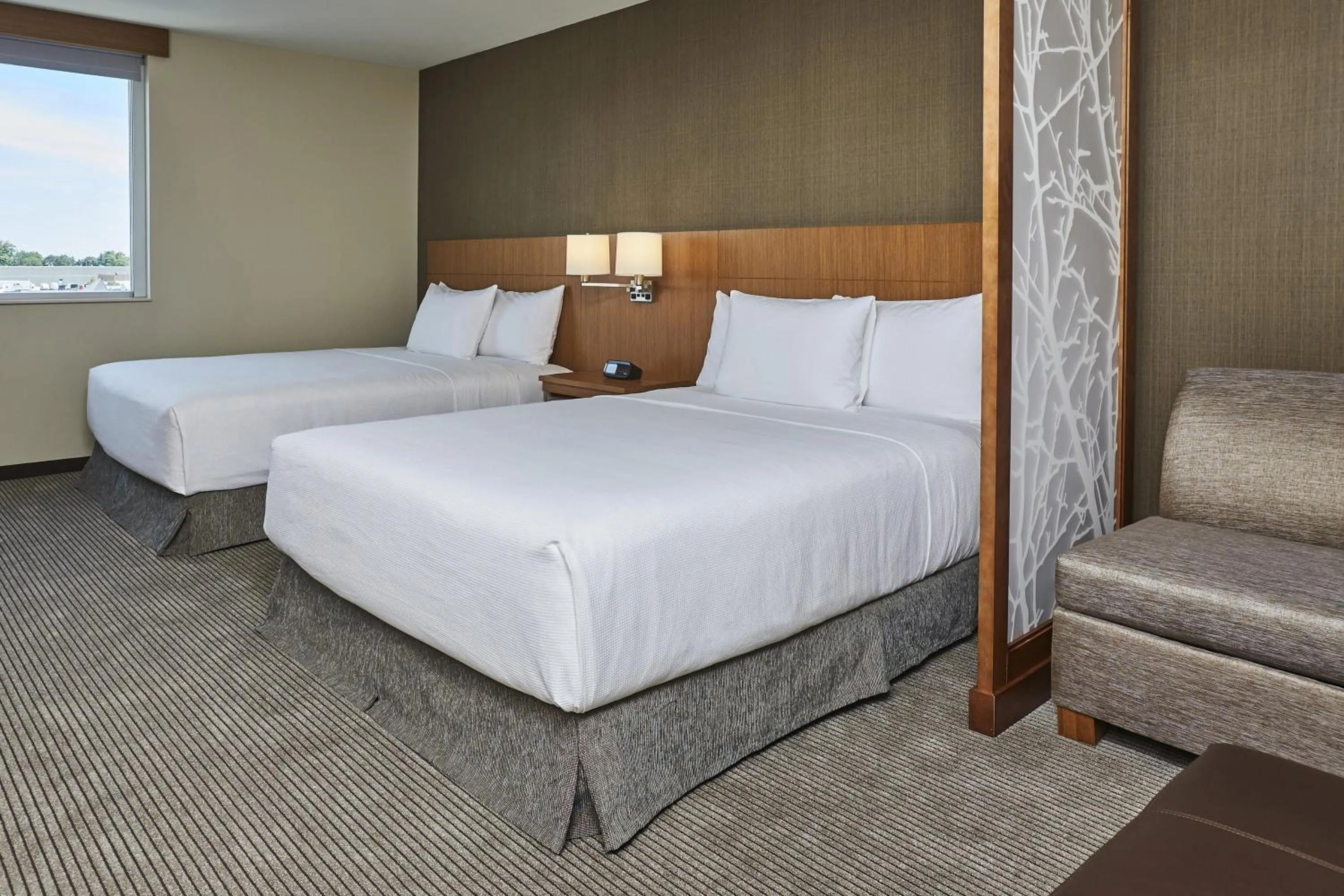 Bedroom, Bed in Hyatt Place Toronto Mississauga and Luxe Convention Centre