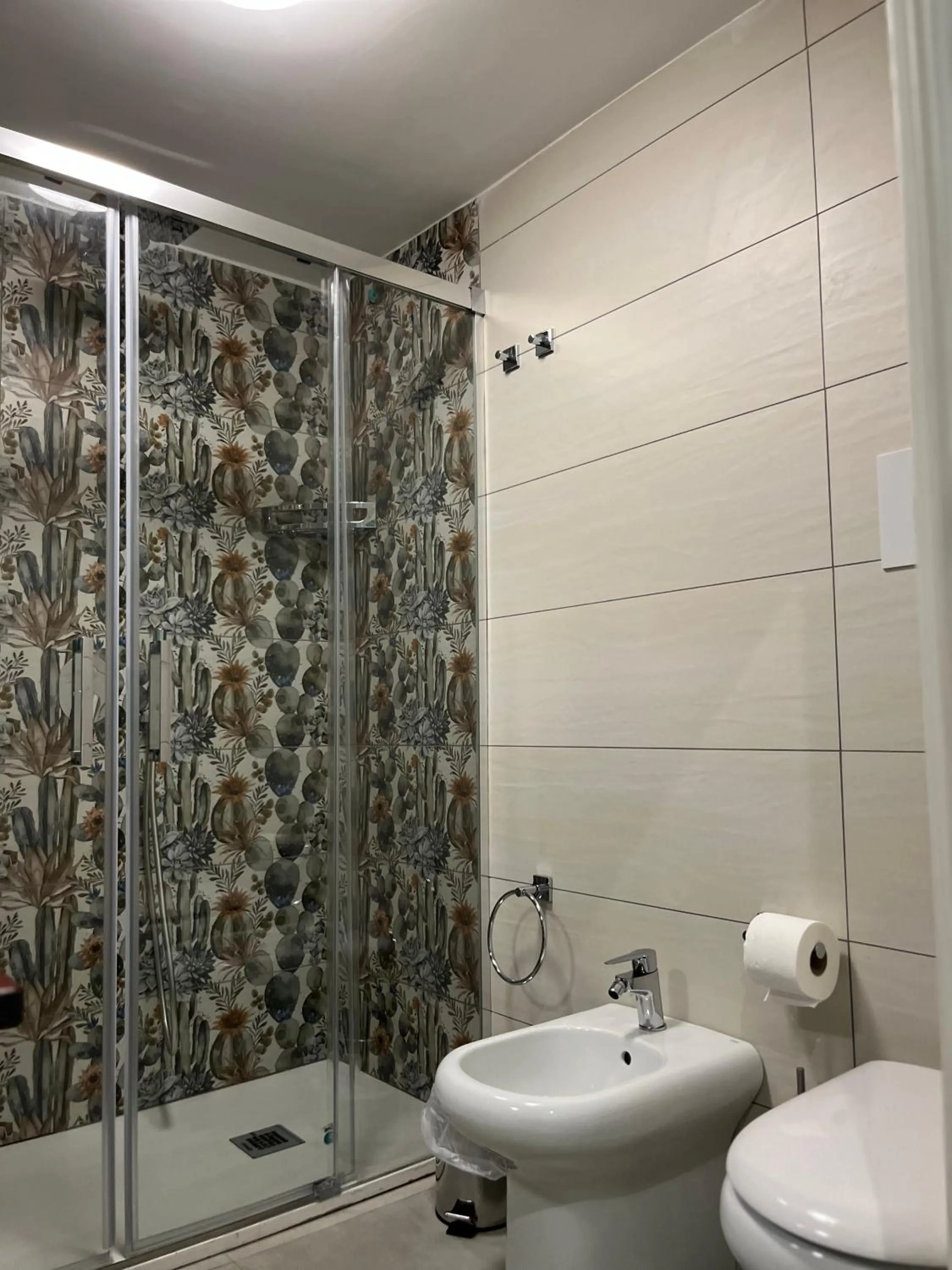 Shower in B&B Villa Filù