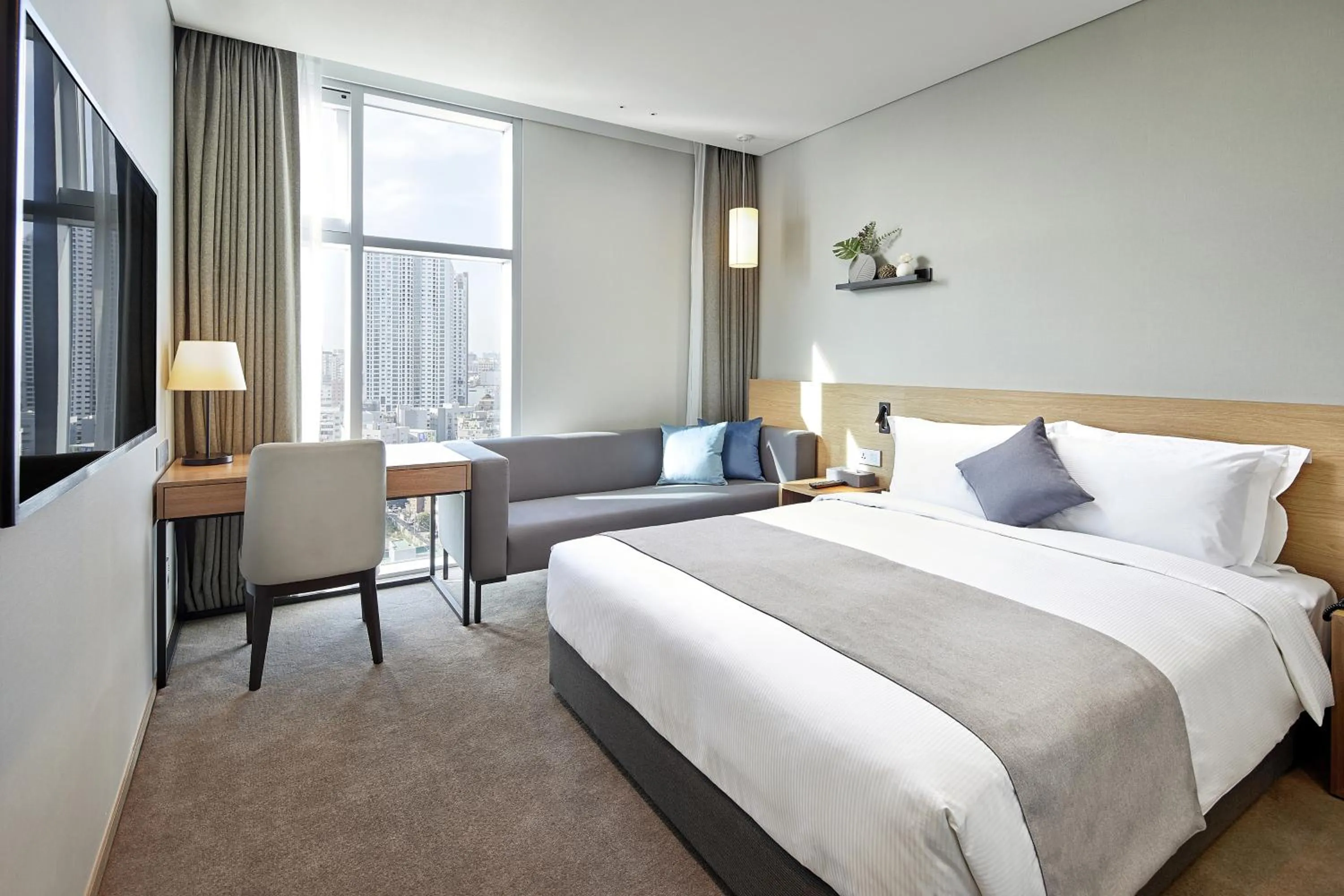 Bed in MD Hotel Doksan