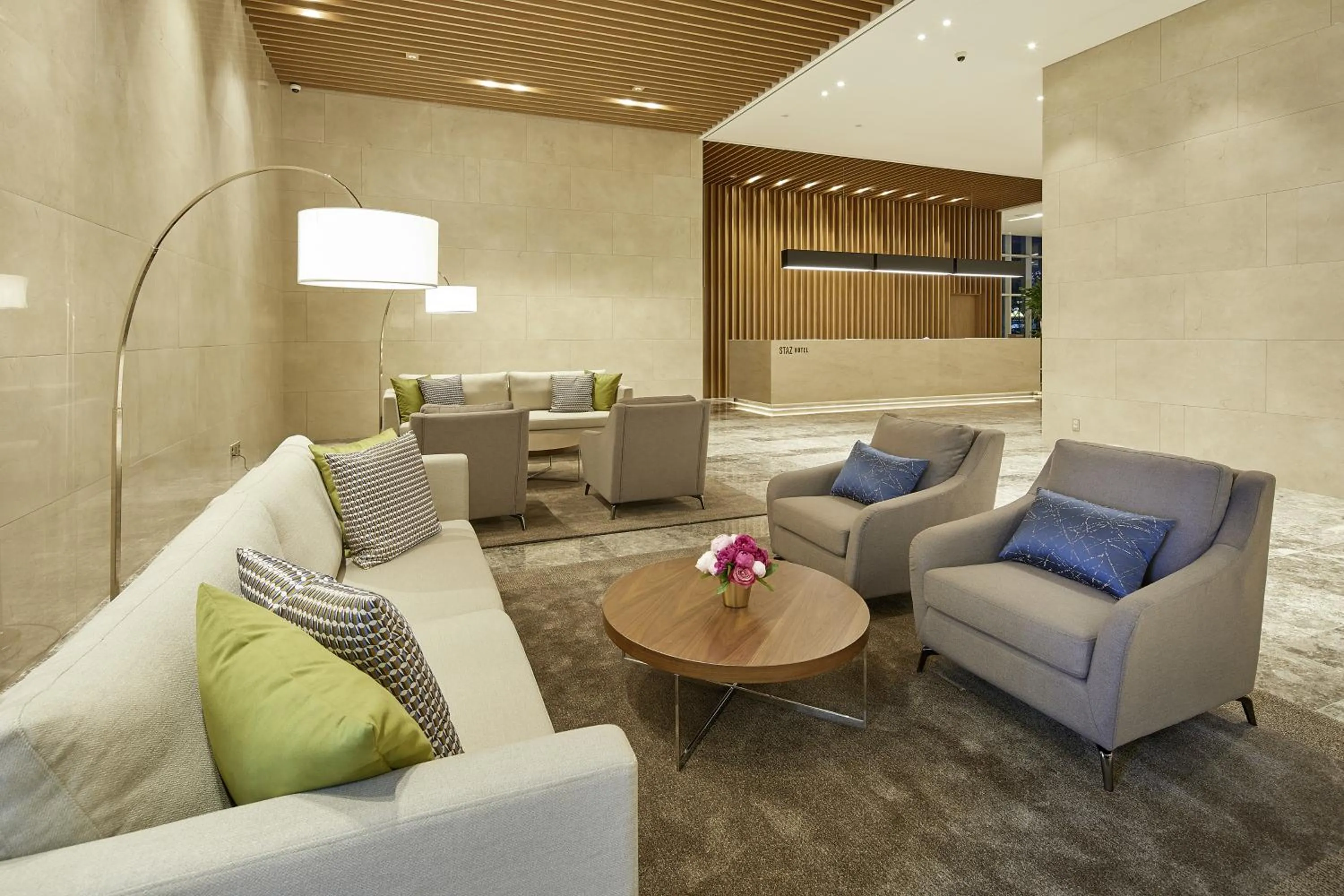 Seating area in MD Hotel Doksan