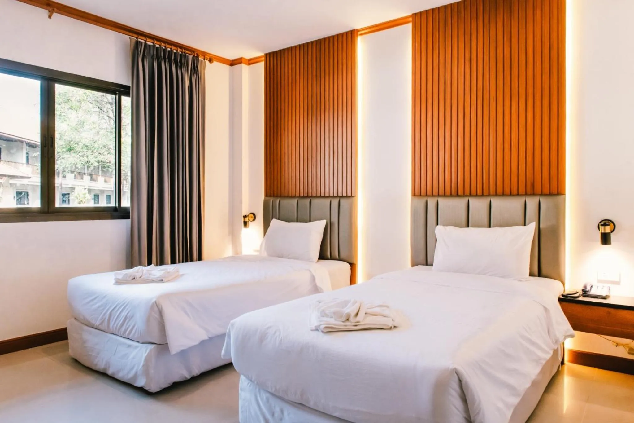 Bed in President Hotel Udonthani