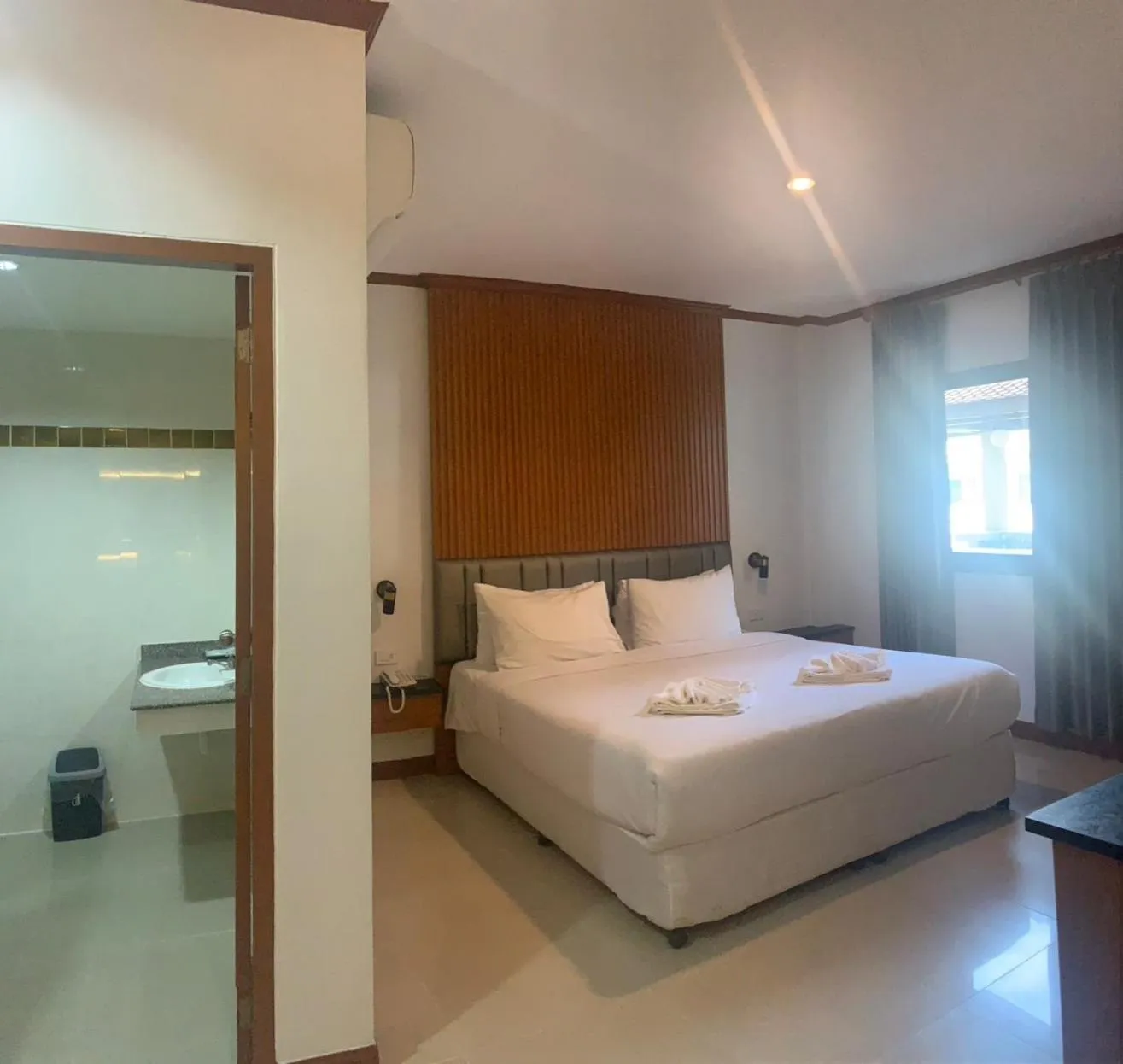 Bed in President Hotel Udonthani