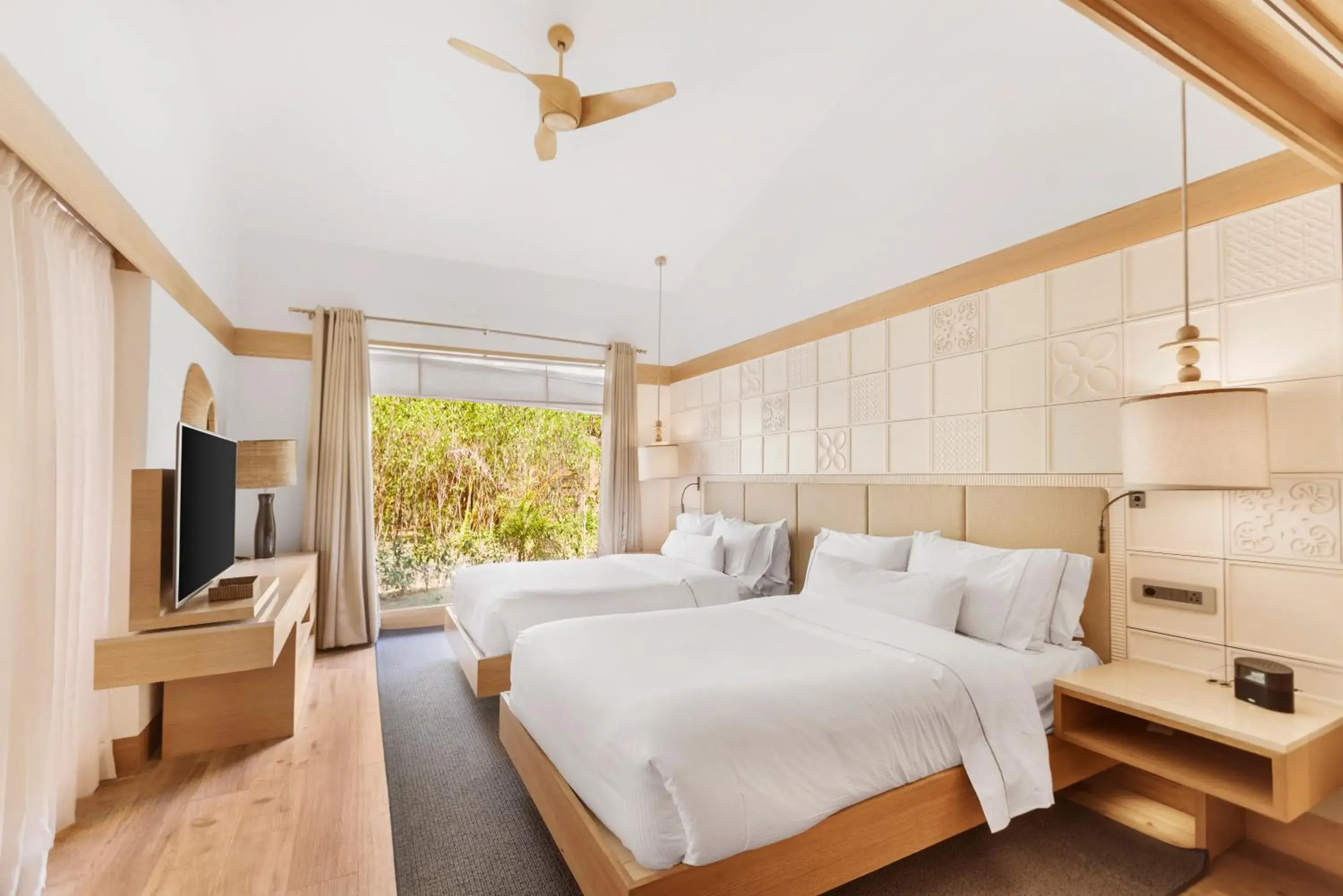 Club Luxury Villa, Club lounge access, 2 Bedroom Villa, Bedroom 1: 1 King, Bedroom 2: 2 Queen in The Westin Sohna Resort & Spa Club Luxury Villa, Club lounge access, 2 Bedroom Villa, Bedroom 1: 1 King, Bedroom 2: 2 Queen in The Westin Sohna Resort & Spa