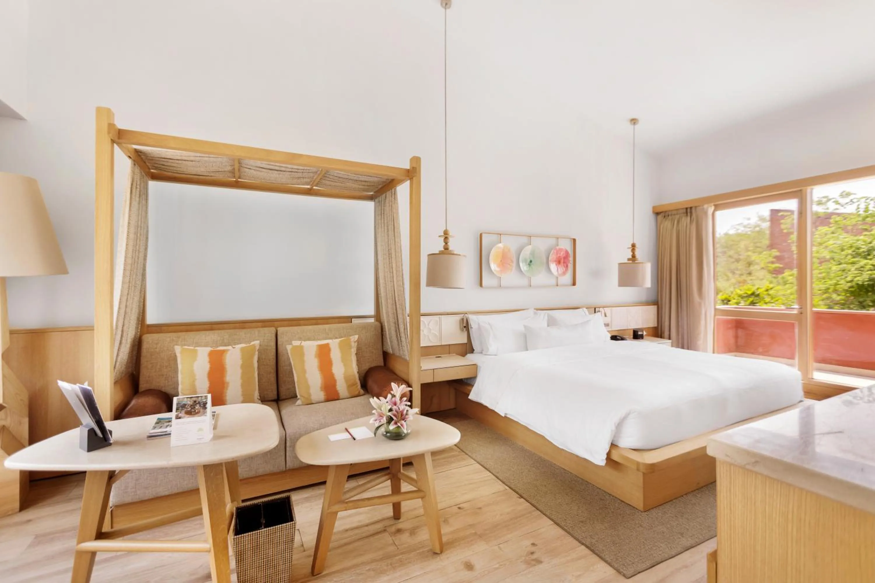 Photo of the whole room, Bed in The Westin Sohna Resort & Spa