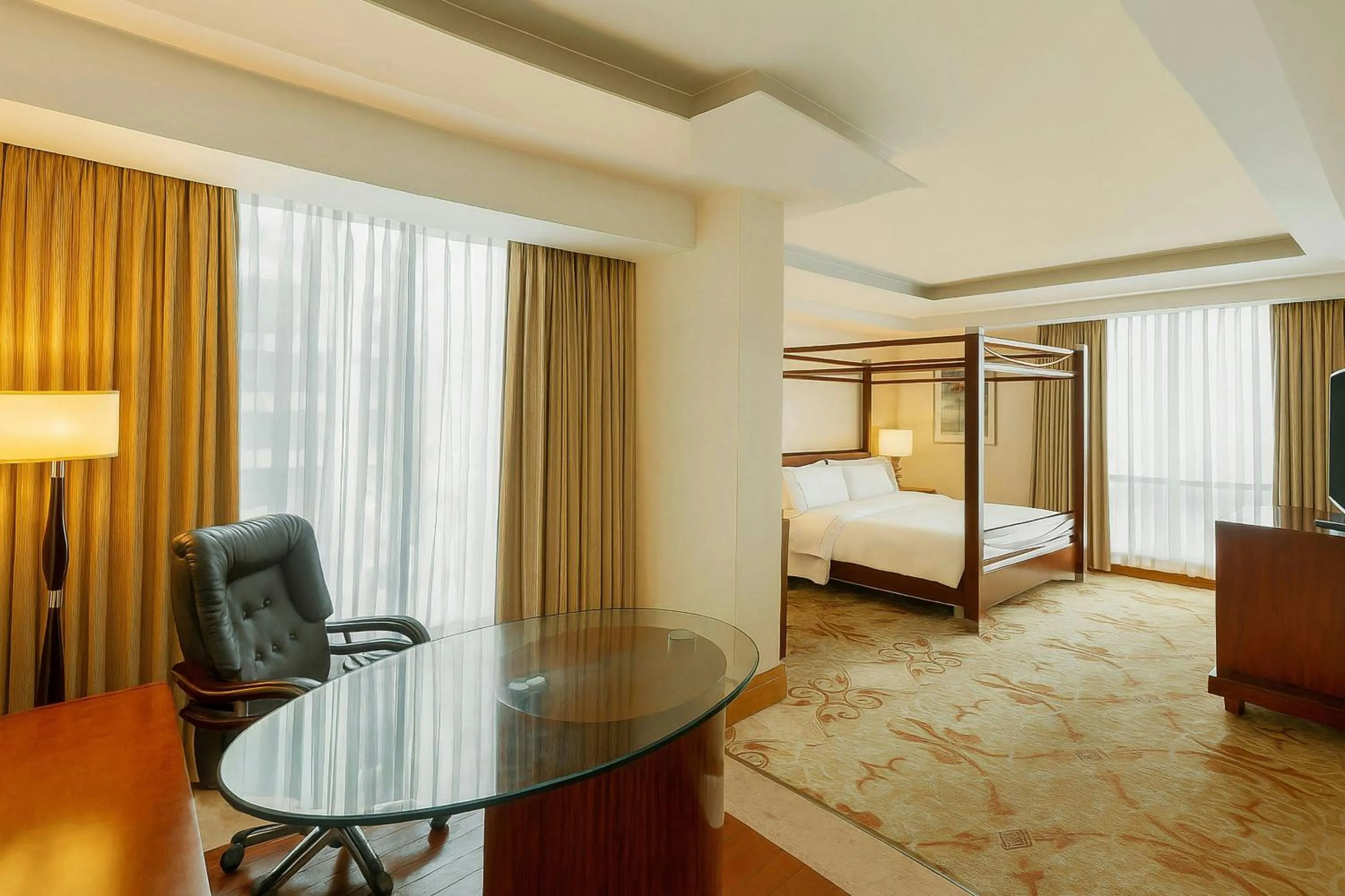 Living room, Bed in The Westin Dhaka