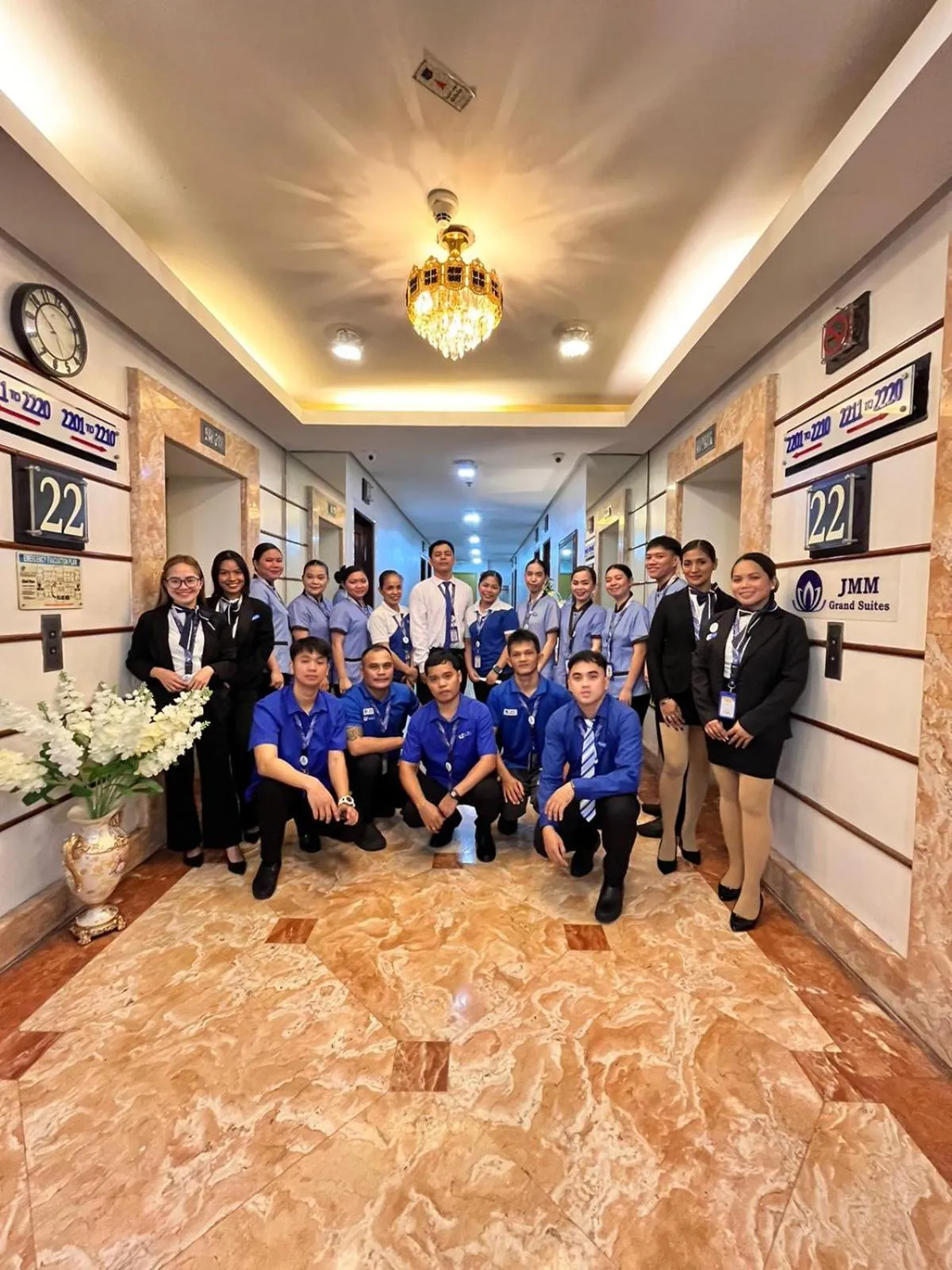 Staff in JMM Grand Suites