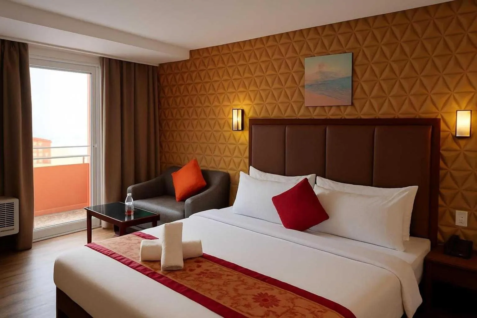 Bedroom, Bed in JMM Grand Suites